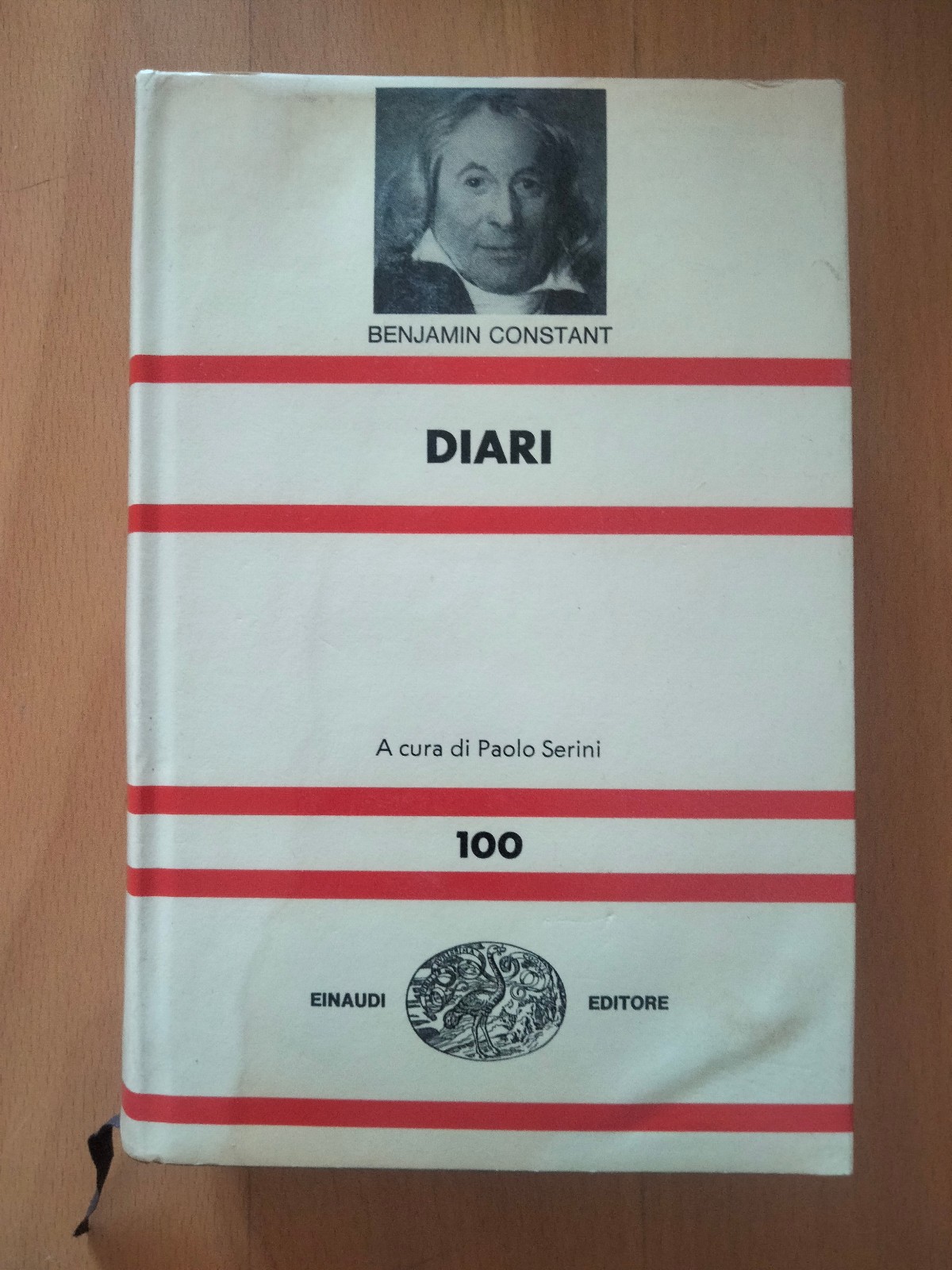 Diari, Benjamin Constant, Einaudi, NUE, 1969