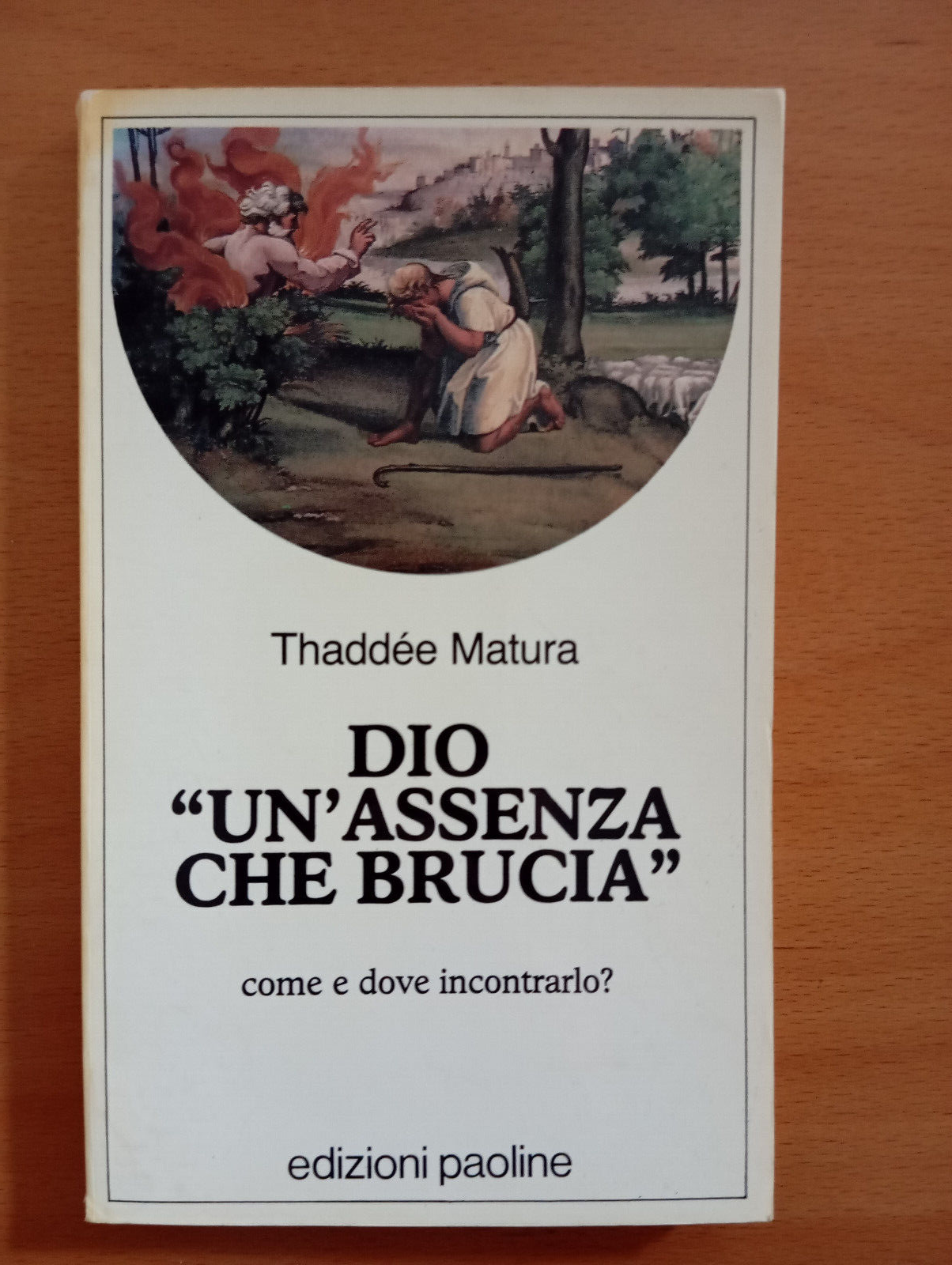 Dio un assenza che brucia, Thaddée Matura, Edizioni Paoline, 1990