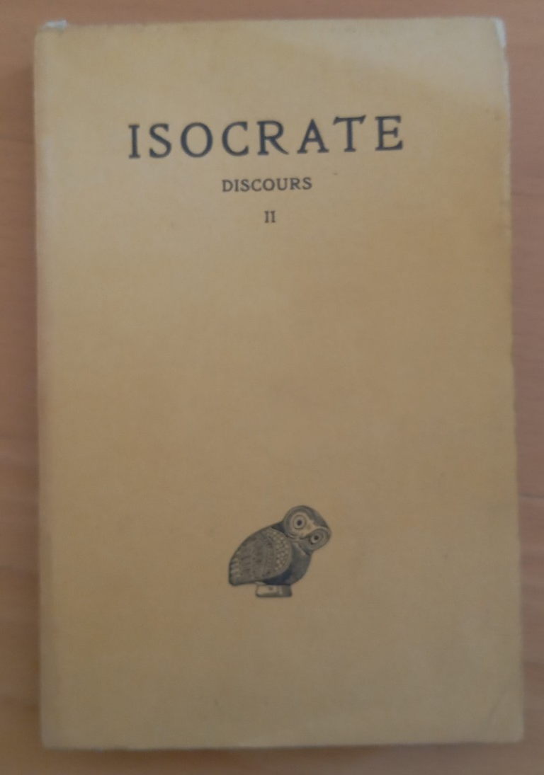 Discours Tome ii, Isocrate, Georges Mathieu, Les belles Lettres, 1967