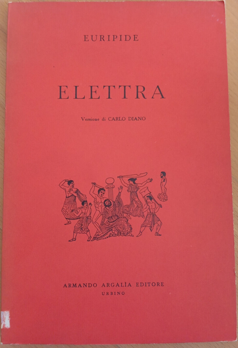 Elettra, Euripide, Araglia Editore, 1968
