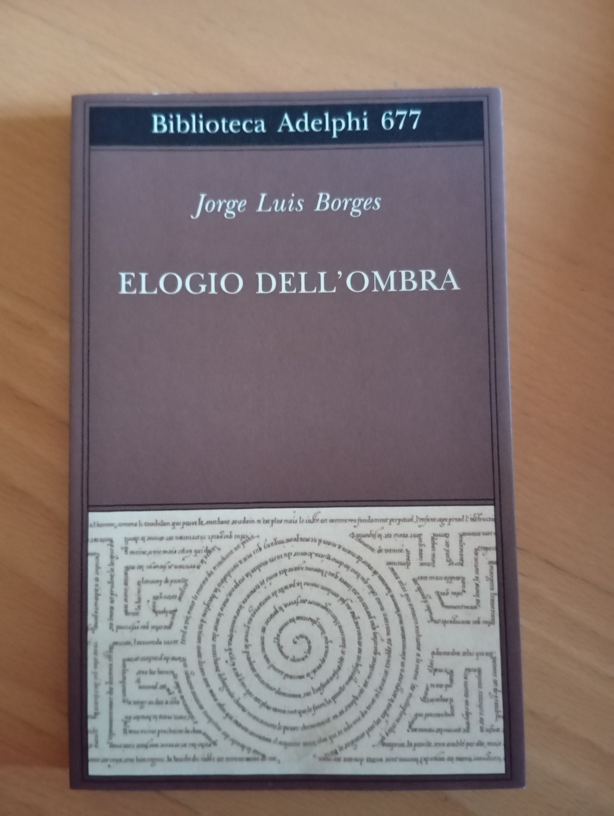 Elogio dell'ombra, Jorge Luis Borges, Adelphi, 2020