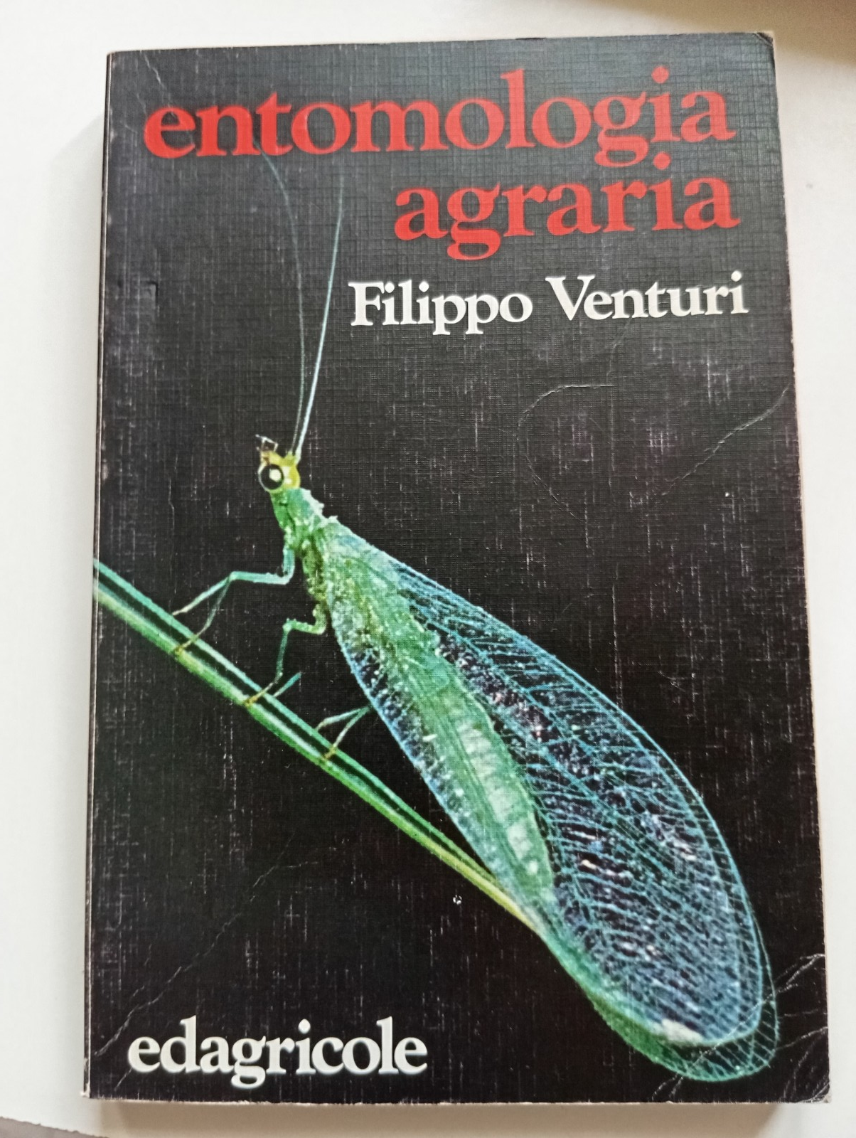Entomologia agraria, Filippo Venturi, Edagricole, 1982