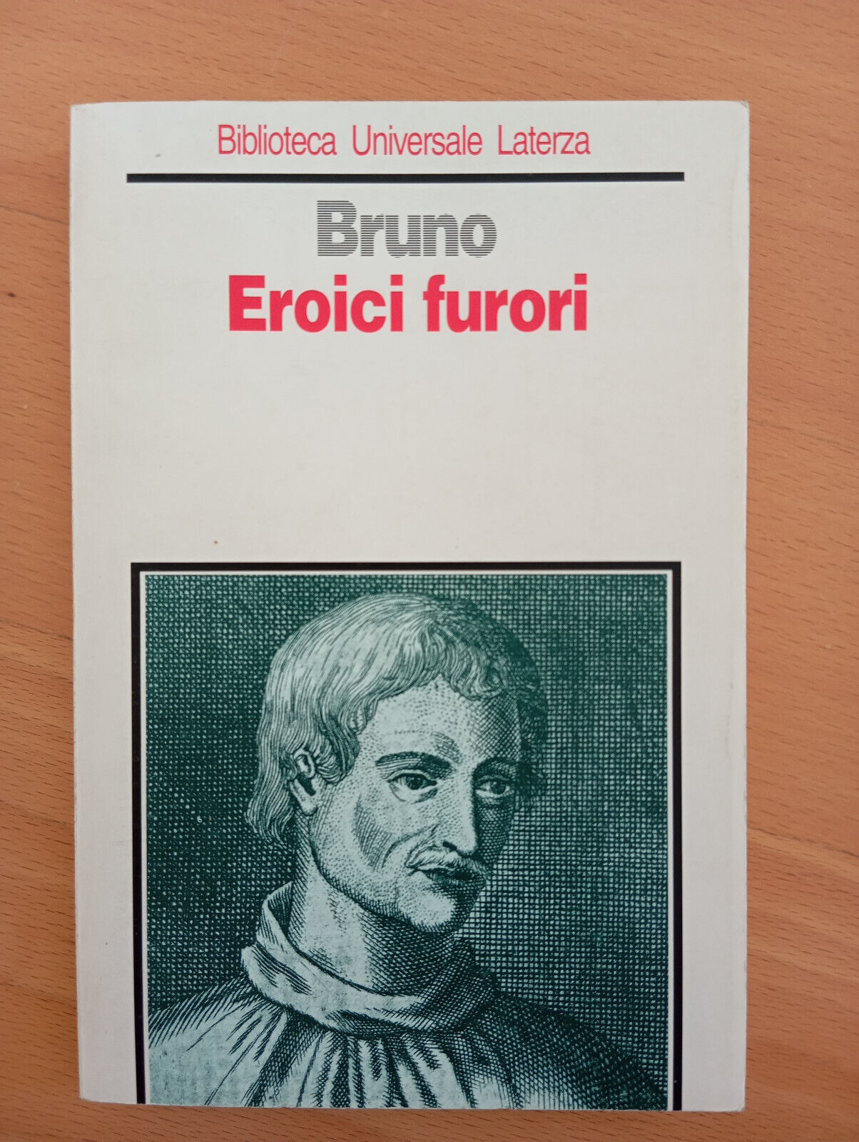 Eroici furori, Giordano Bruno, Laterza, 1995