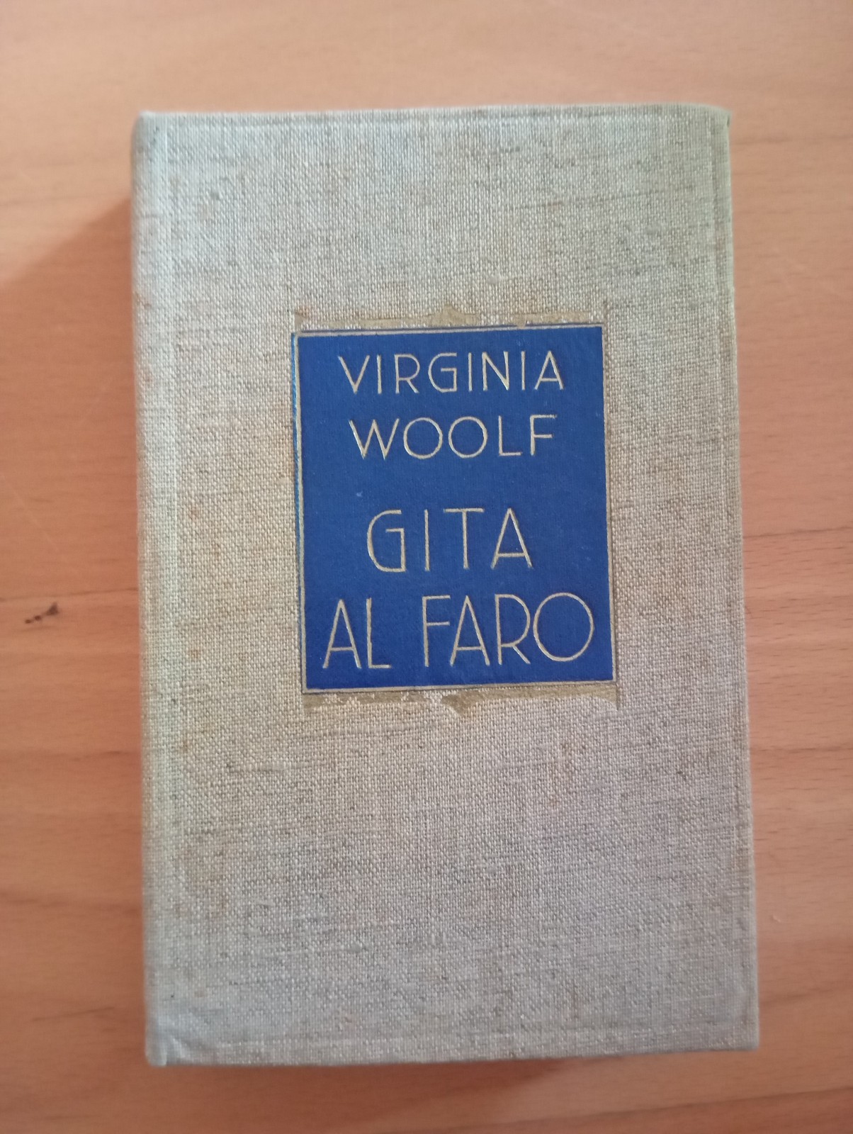 Gita al faro, Virginia Woolf, Fratelli Treves, 1934, prima edizione