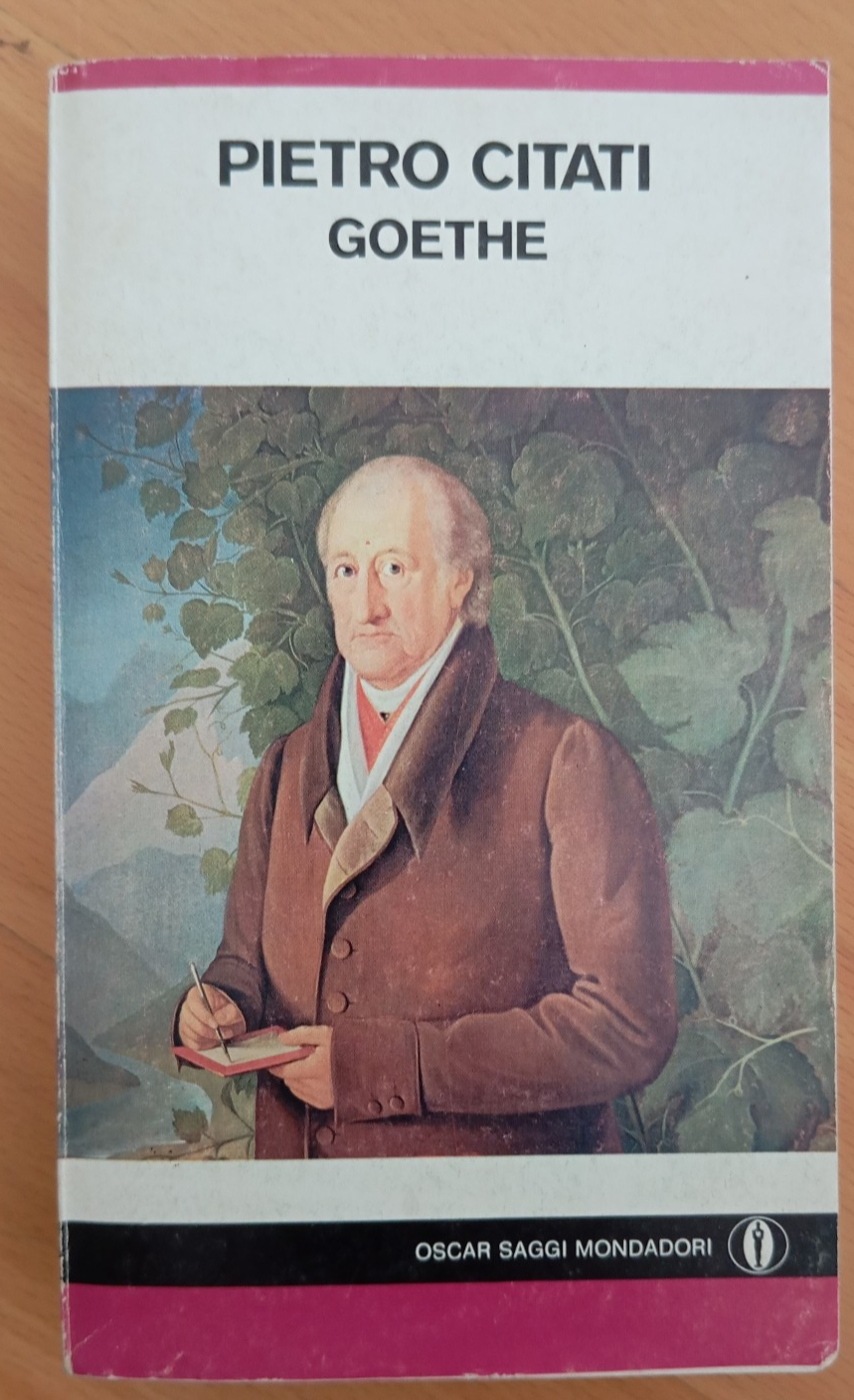 Goethe, Pietro Citati, Mondadori, 1977