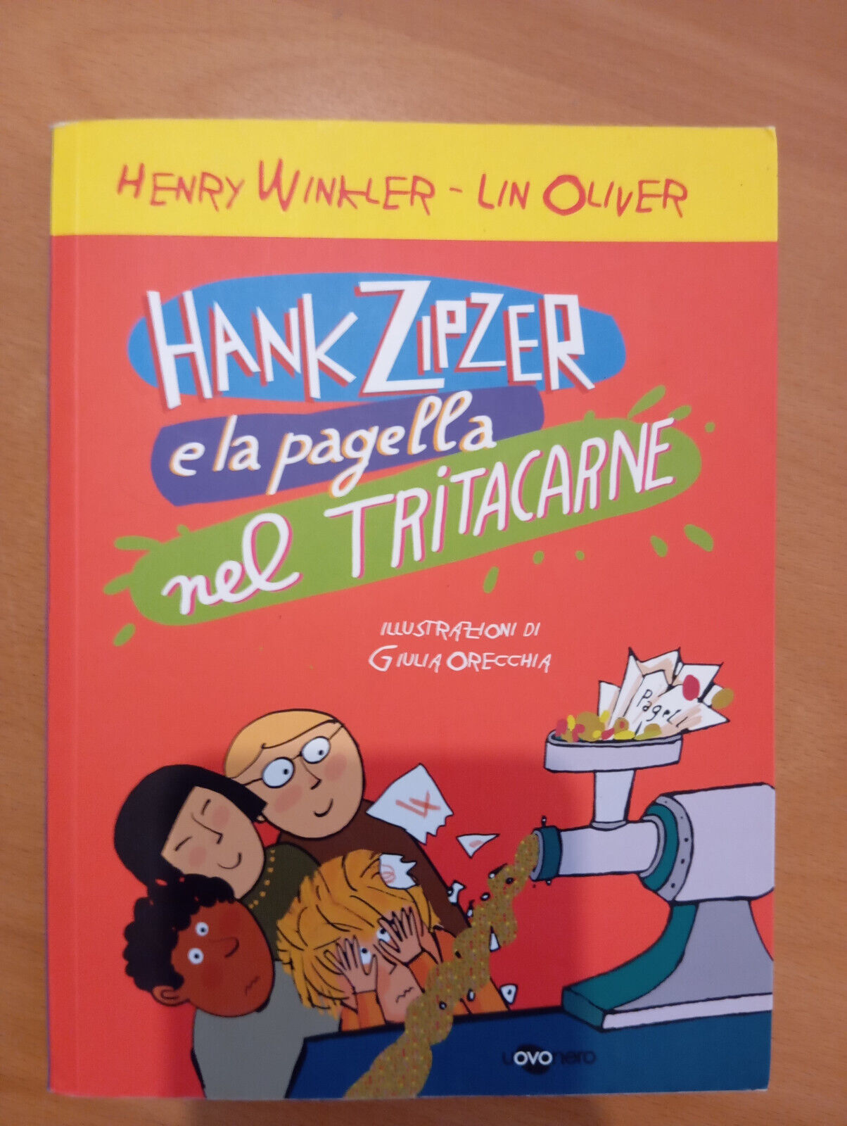 Hank Zipzer e la pagella nel tritacarne, Henry Winkler, Libro …