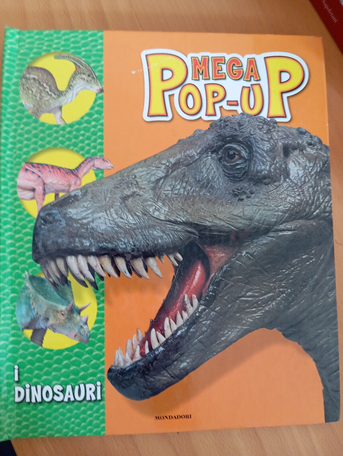 I dinosauri mega pop up, Mondadori 2008