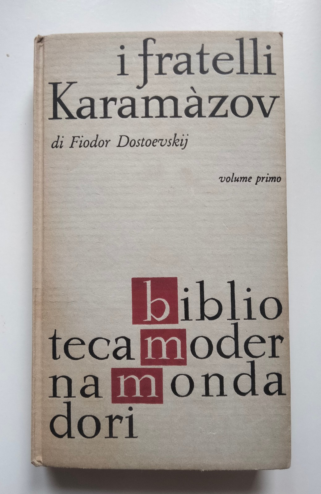 I fratelli Karamazov, Fiodor Dostoevskij, tre volumi, BMM Mondadori, 1963