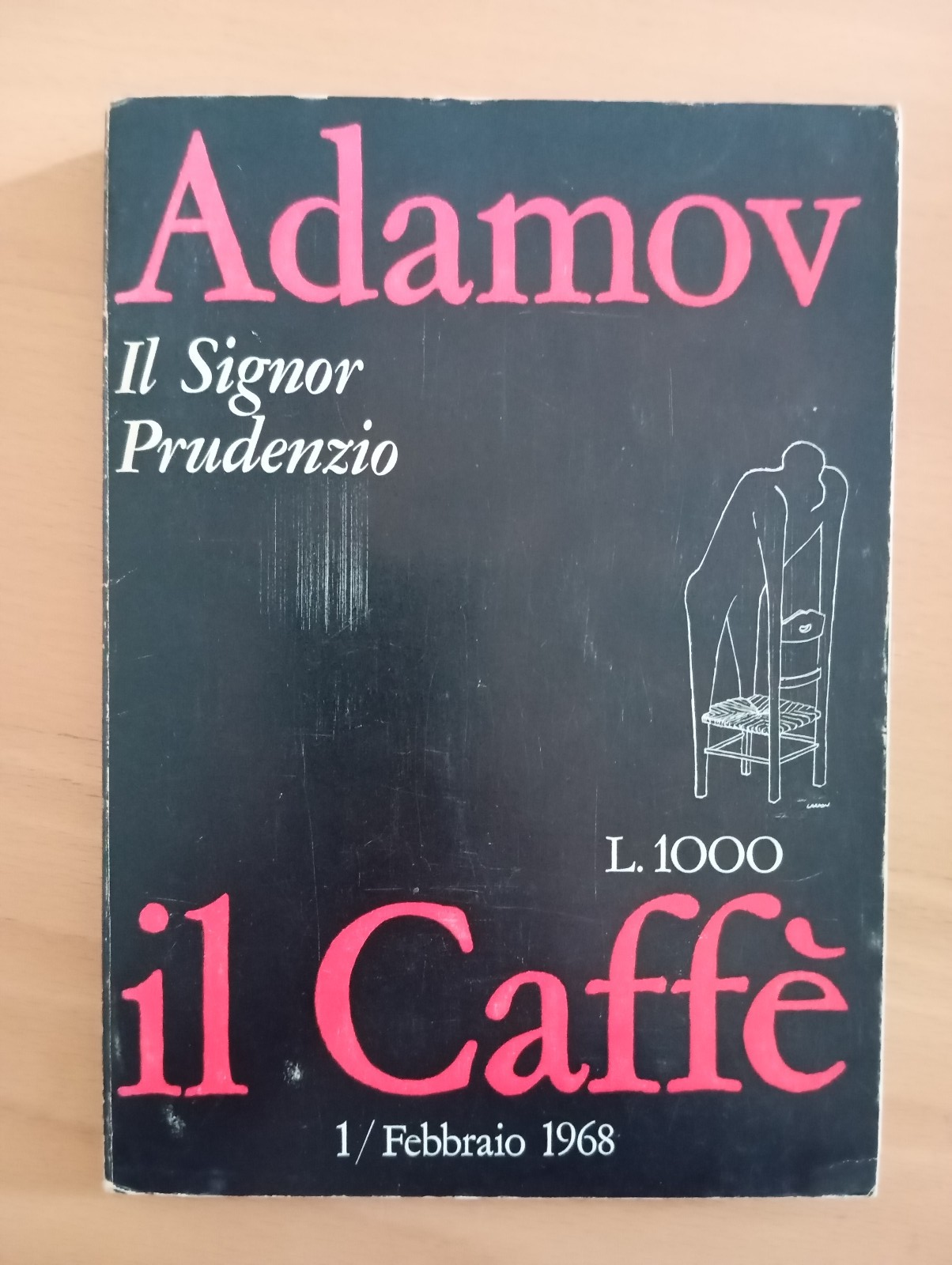 Il Caffé 1 Febbraio 1968, Arthur Adamov, Il signor Prudenzio