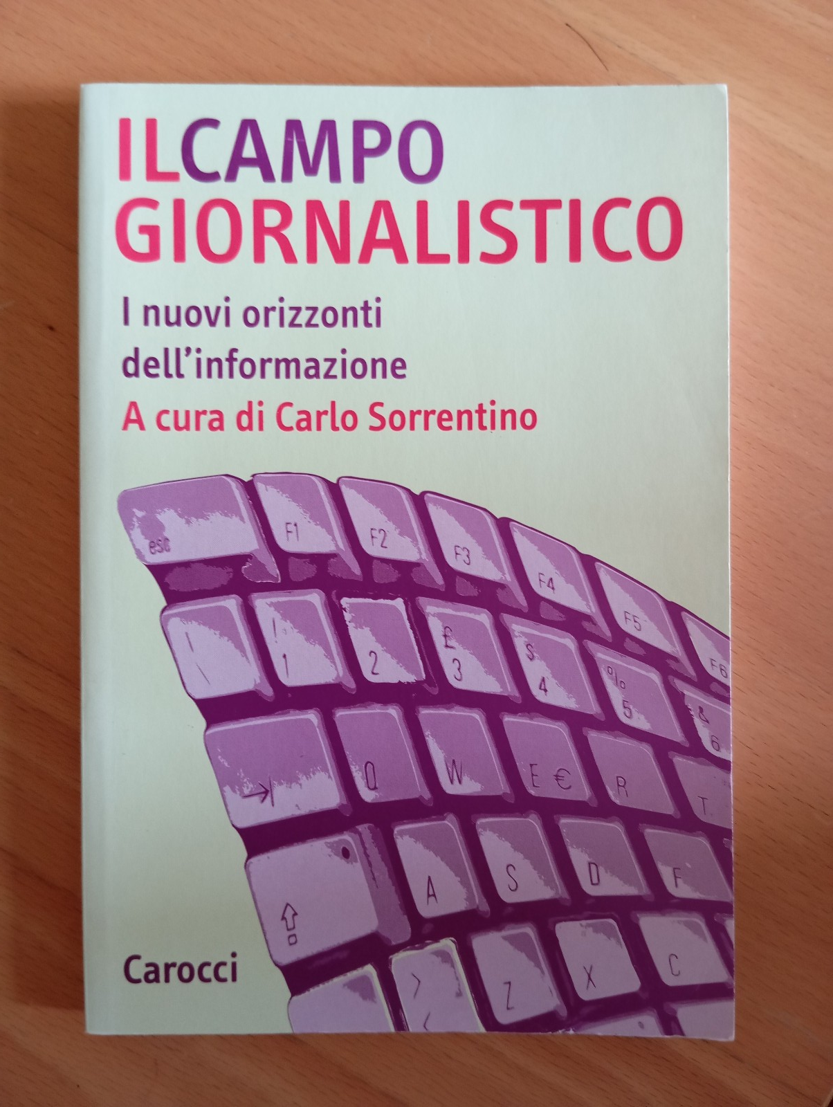 Il campo giornalistico. I nuovi orizzonti, Carlo Sorrentino, Carocci, 2006