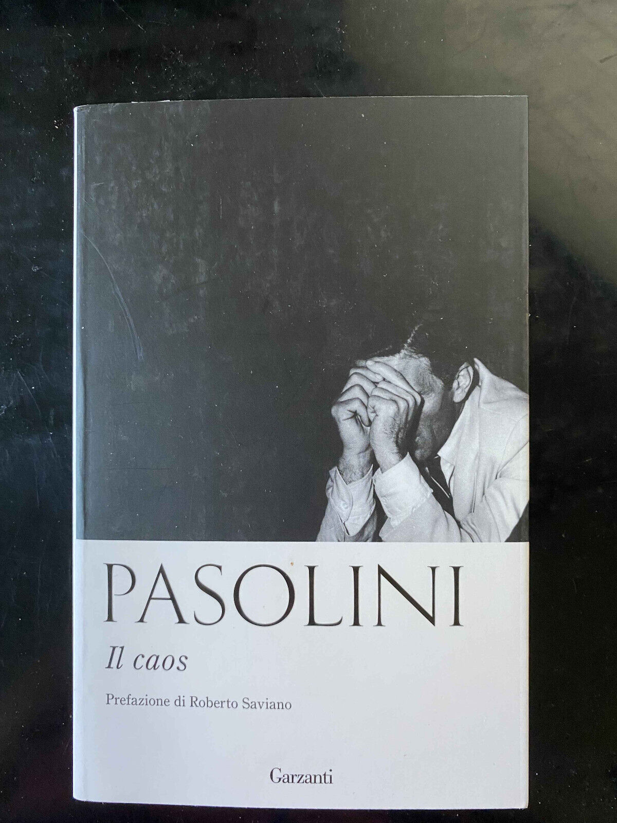 Il caos, Pier Paolo Pasolini, Prefazione Saviano, Garzanti, 2019