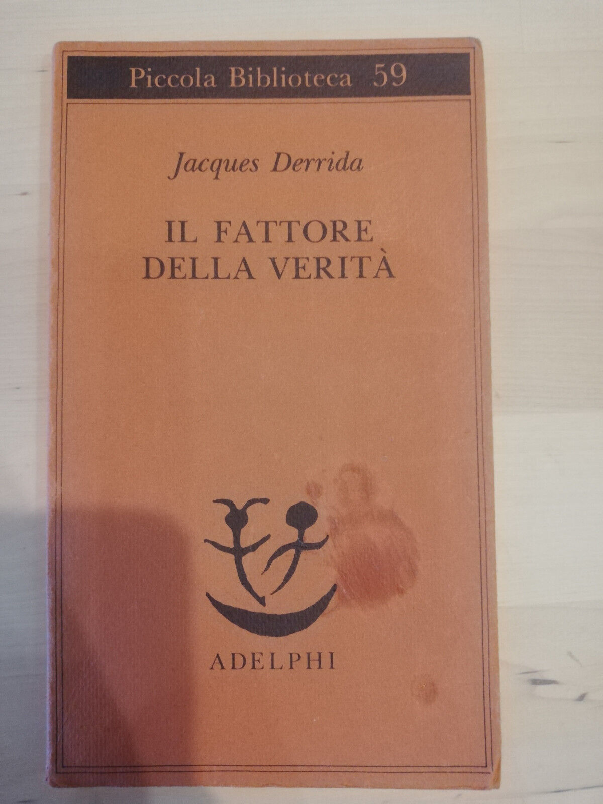 Il fattore della verità, Jacques Derrida, Adelphi, 1989