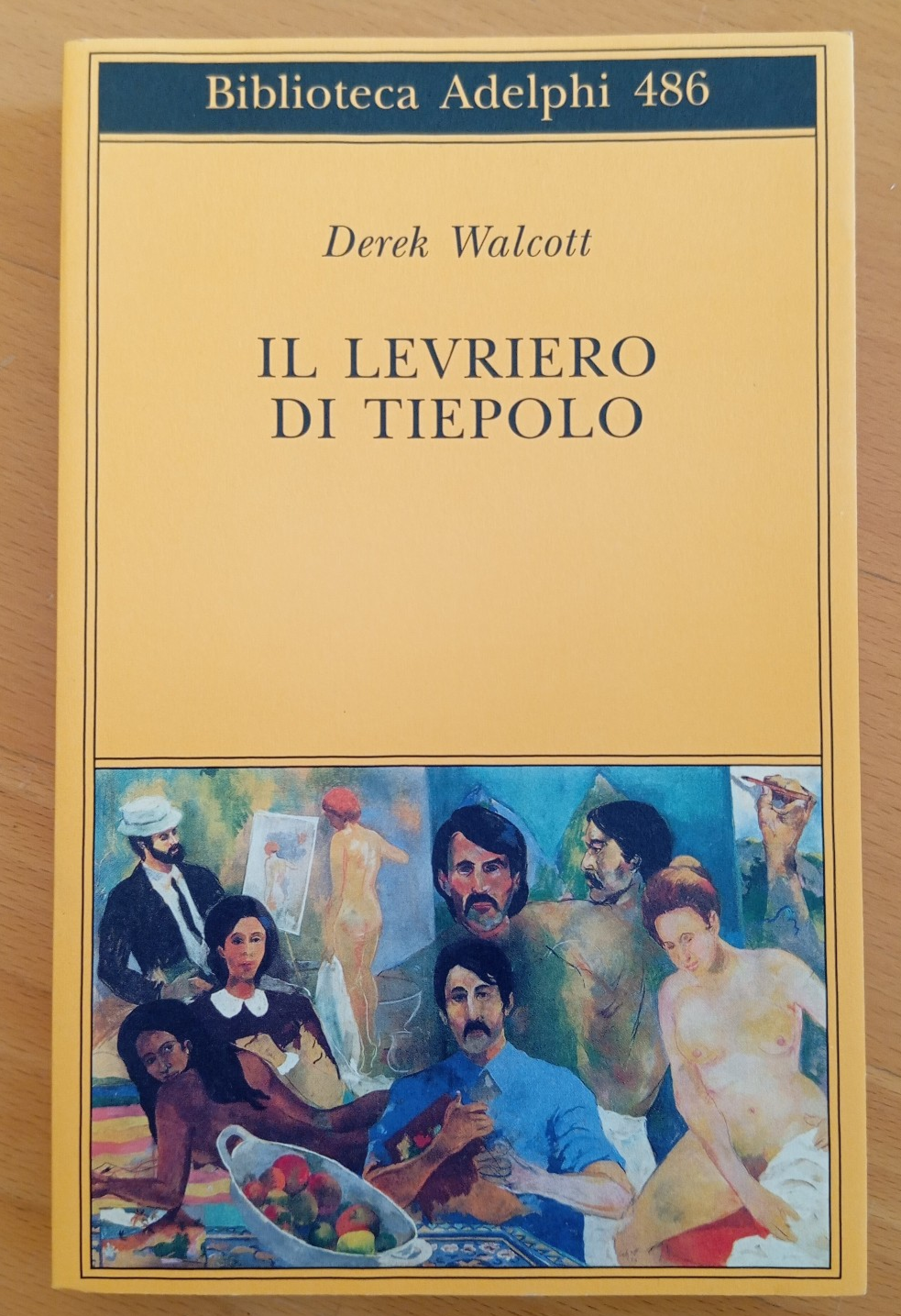 il levriero di Tiepolo, Derek Walcott, Adelphi, 2005