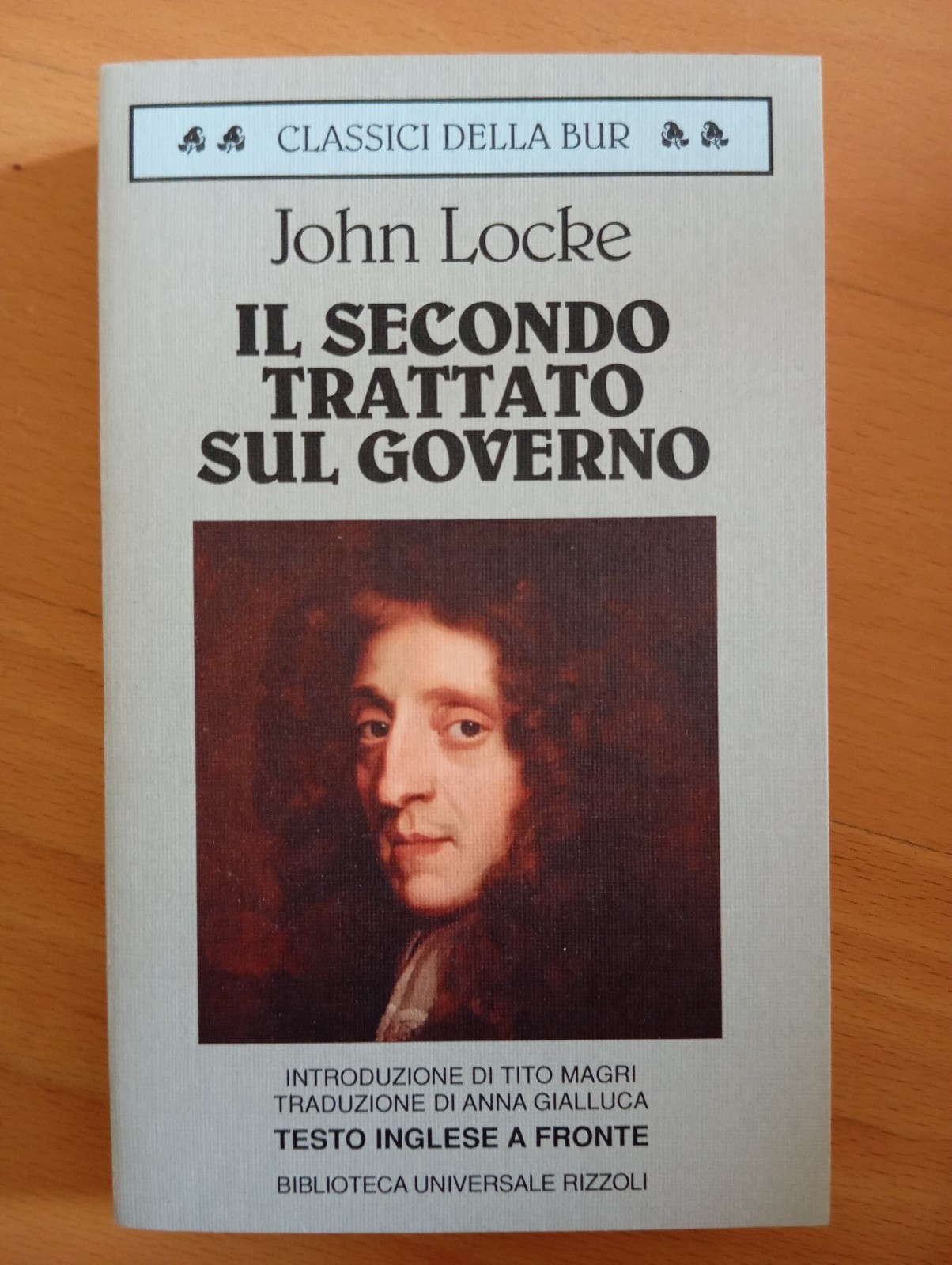 Il secondo trattato sul governo, John Locke, Rizzoli BUR, 1998