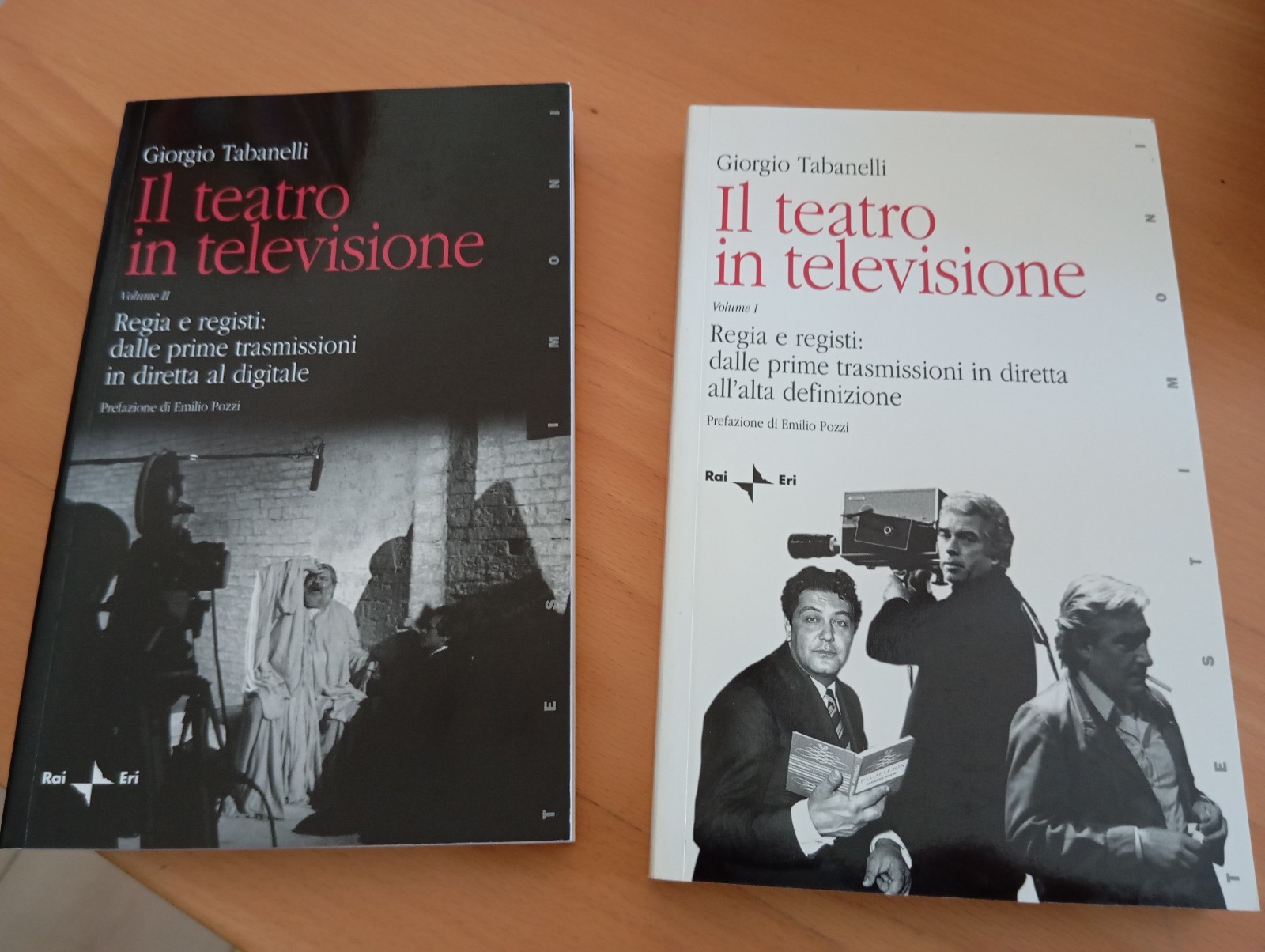 Il tatro in televisione, due volumi con cofanetto, Giorgio Tabanelli. …