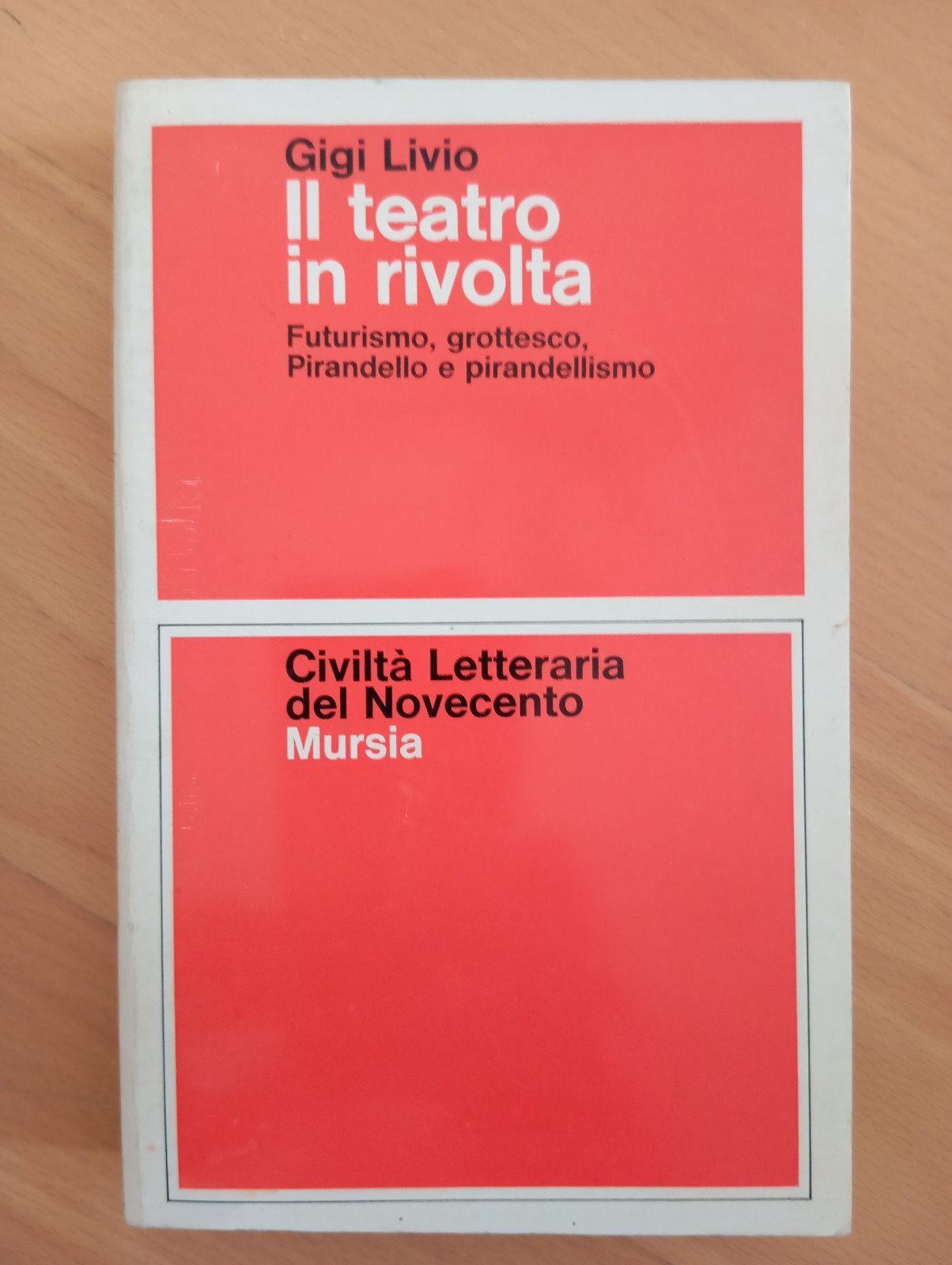 Il teatro in rivolta. Futurismo, grottesco, Pirandello, Gigi Livio, Mursia, …
