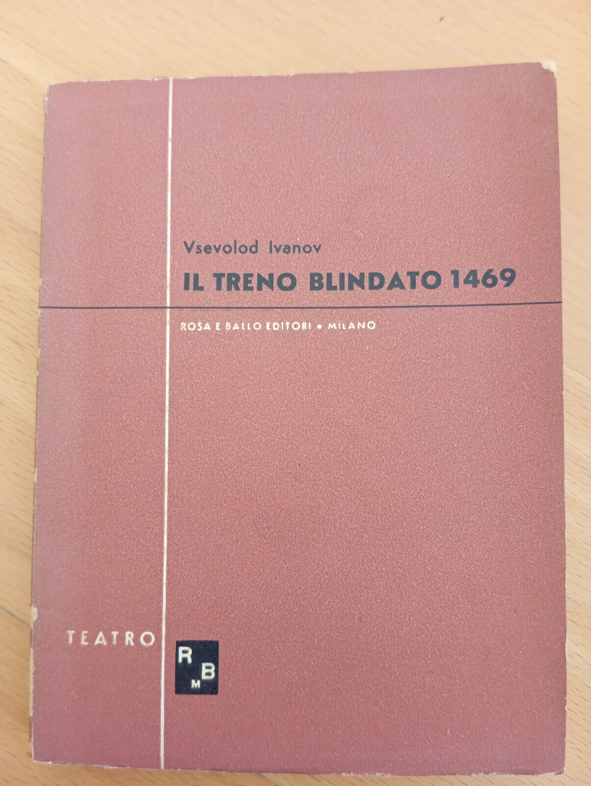 Il treno blindato 1469, Vsevolod Ivanov, Rosa e Ballo, 1946