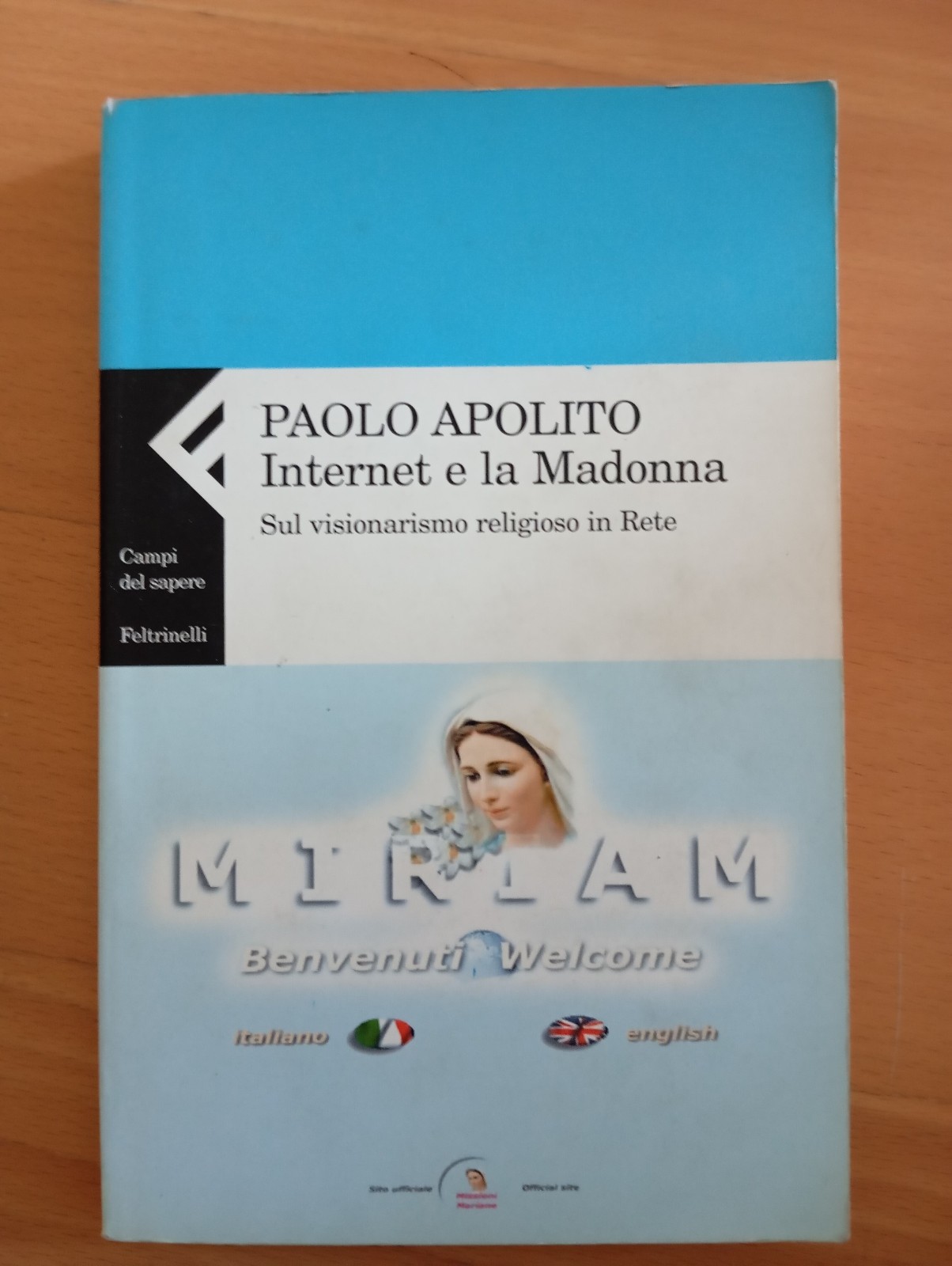 Internet e la Madonna. Sul visionarismo, Paolo Apolito, Feltrinelli, 2002