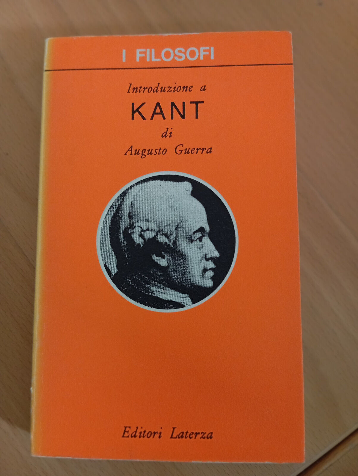 Introduzione a Kant, Augusto Guerra, Laterza, 1985