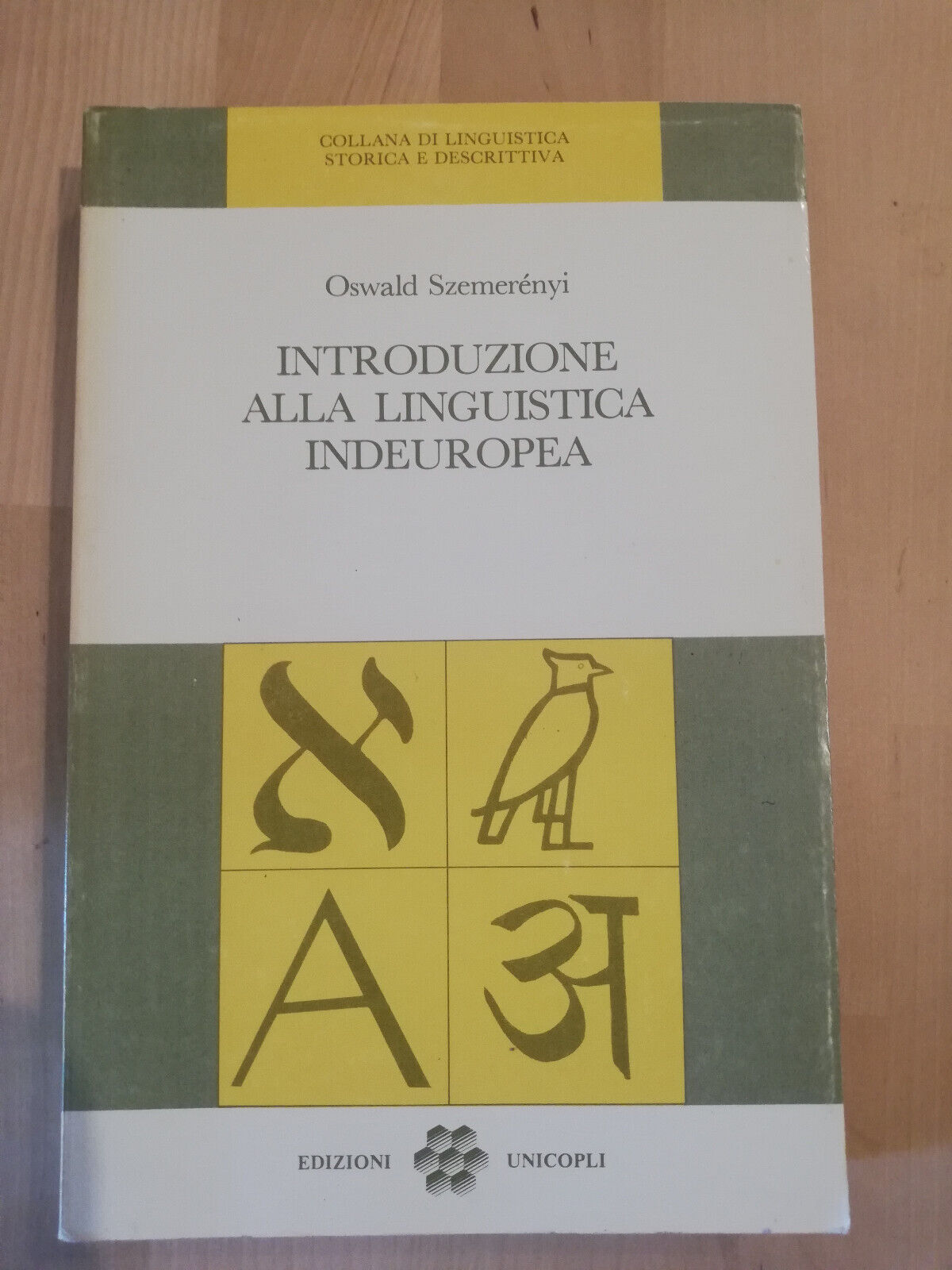 Introduzione alla linguistica indeuropea, Oswald Szemereyi, Unicopli