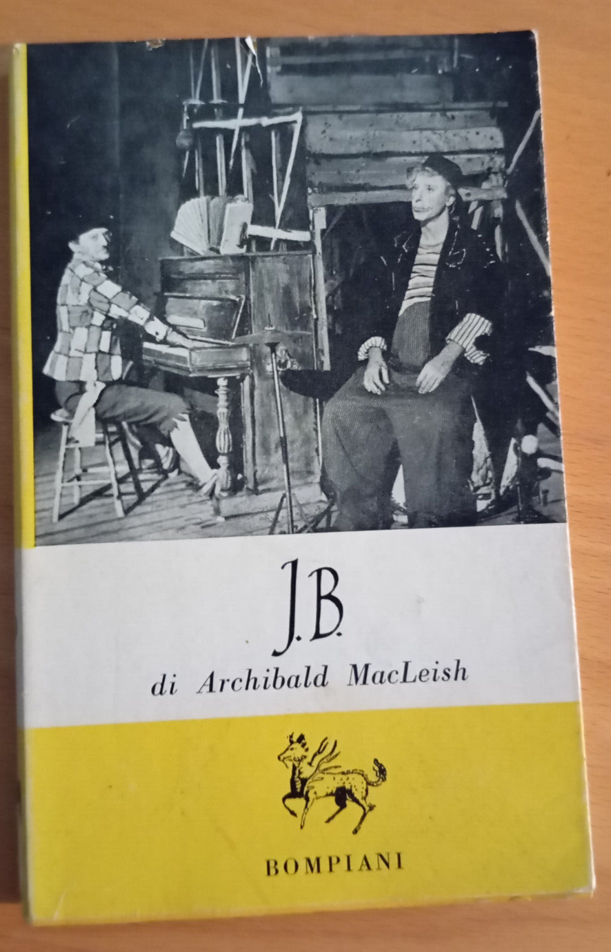 J.B., Archibald MacLeish, Bompiani, 1960