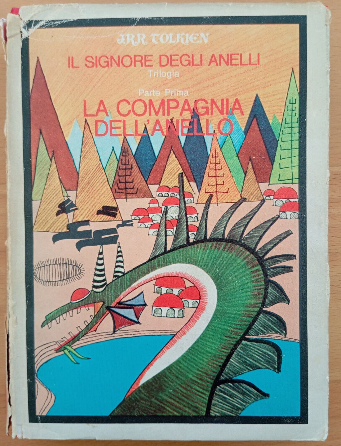 J. R. R. Tolkien, la compagnia dell'anello, Astrolabio, 1967, cartina …