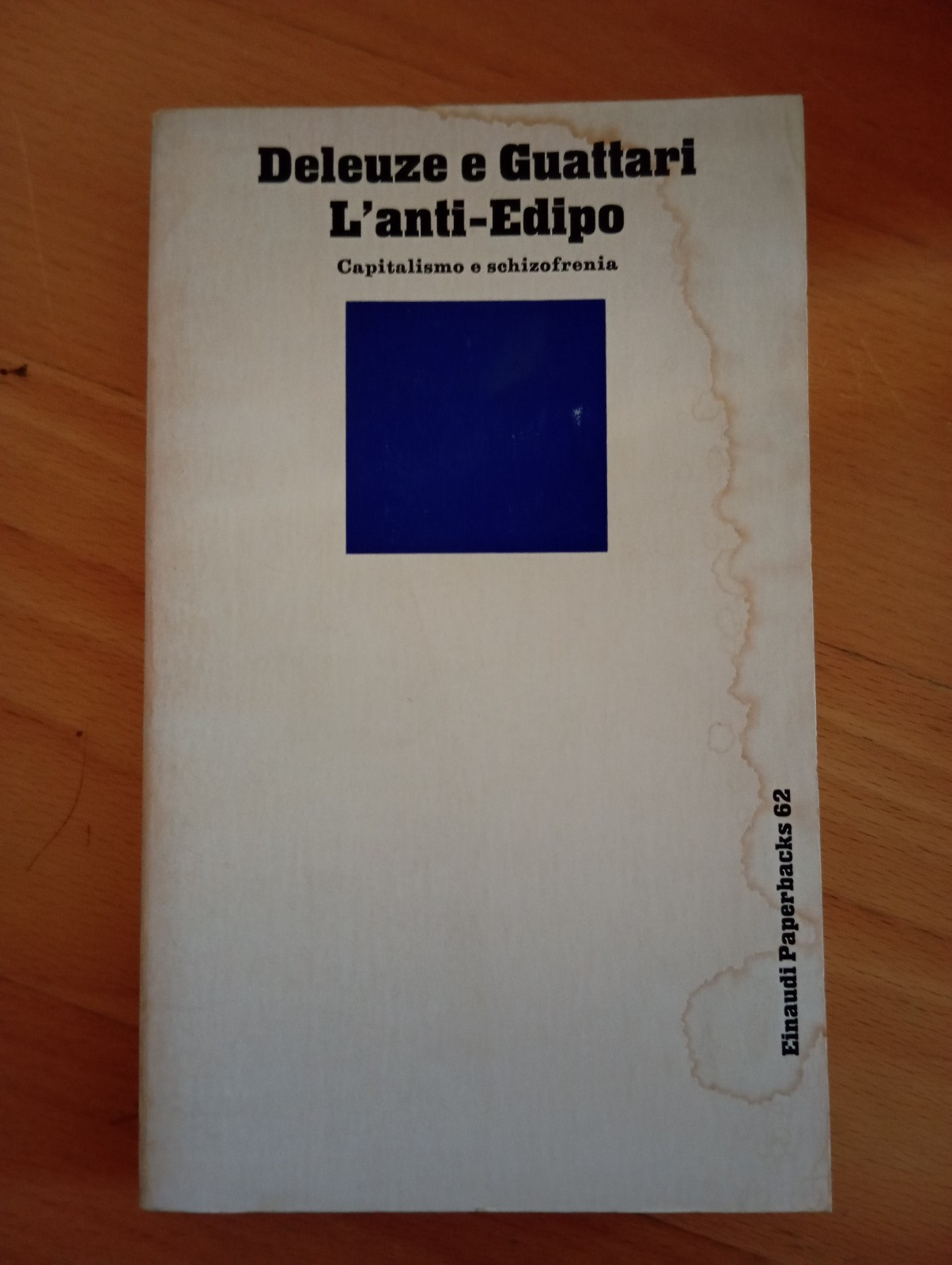 L'anti-edipo, Deleuze e Guattari, Einaudi, 1975