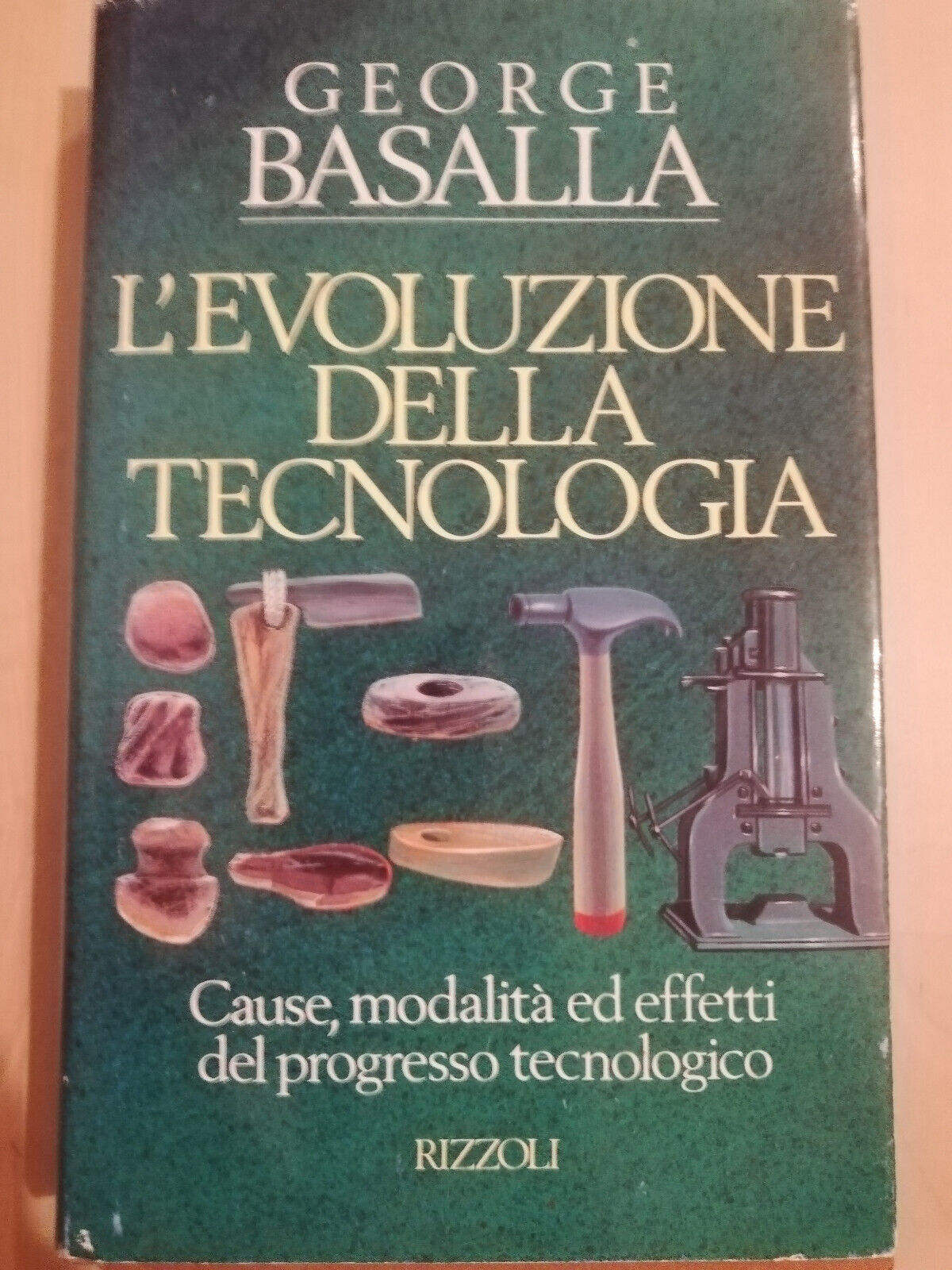 L'evoluzione della tecnologia. Cause, modalità... George Basalla, 1991, Rizzoli