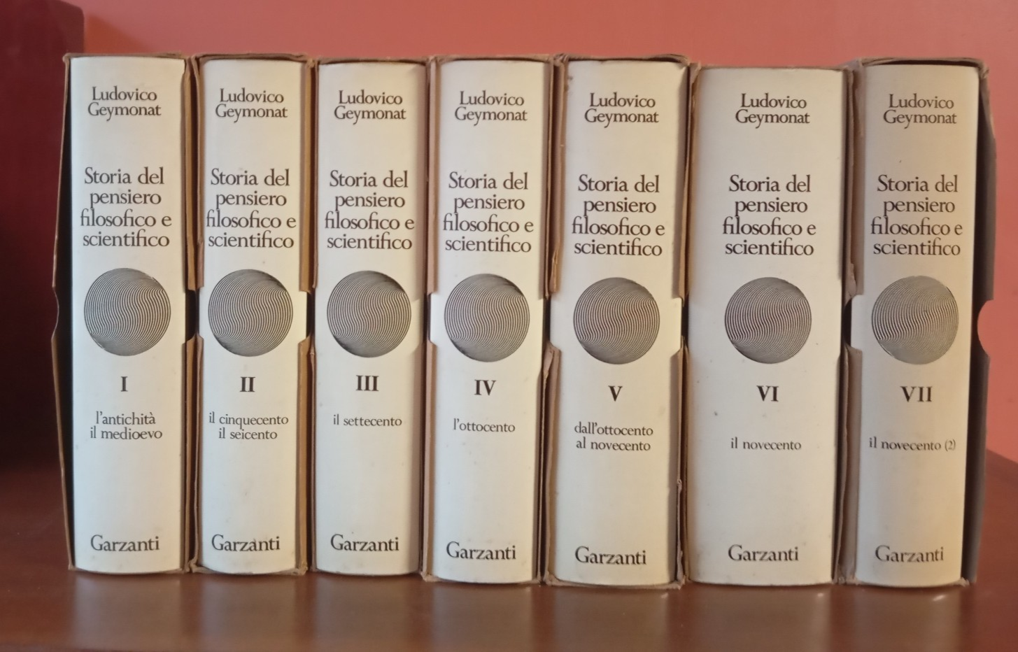 L. Geymonat, Storia del pensiero filosofico e scientifico Garzanti 7 …