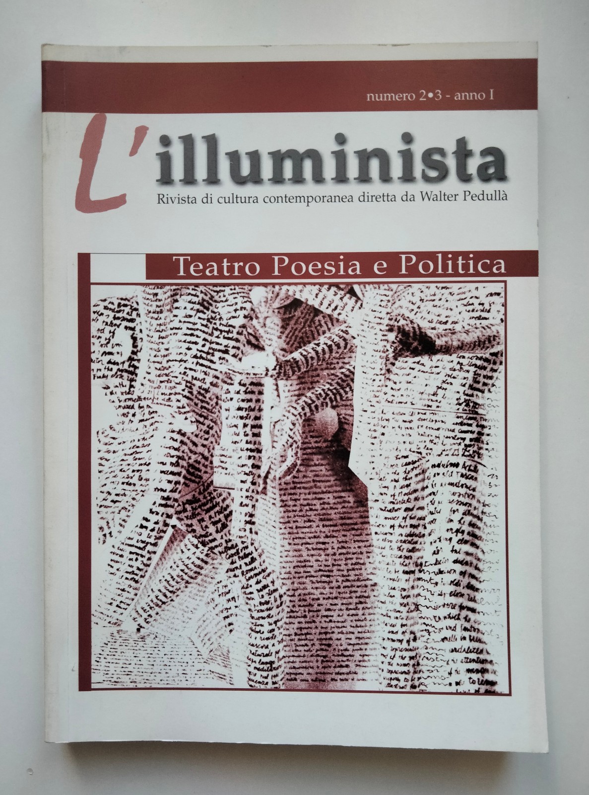 L'illuminista, teatro poesia e politica numero 2-3 anno 1, 2000