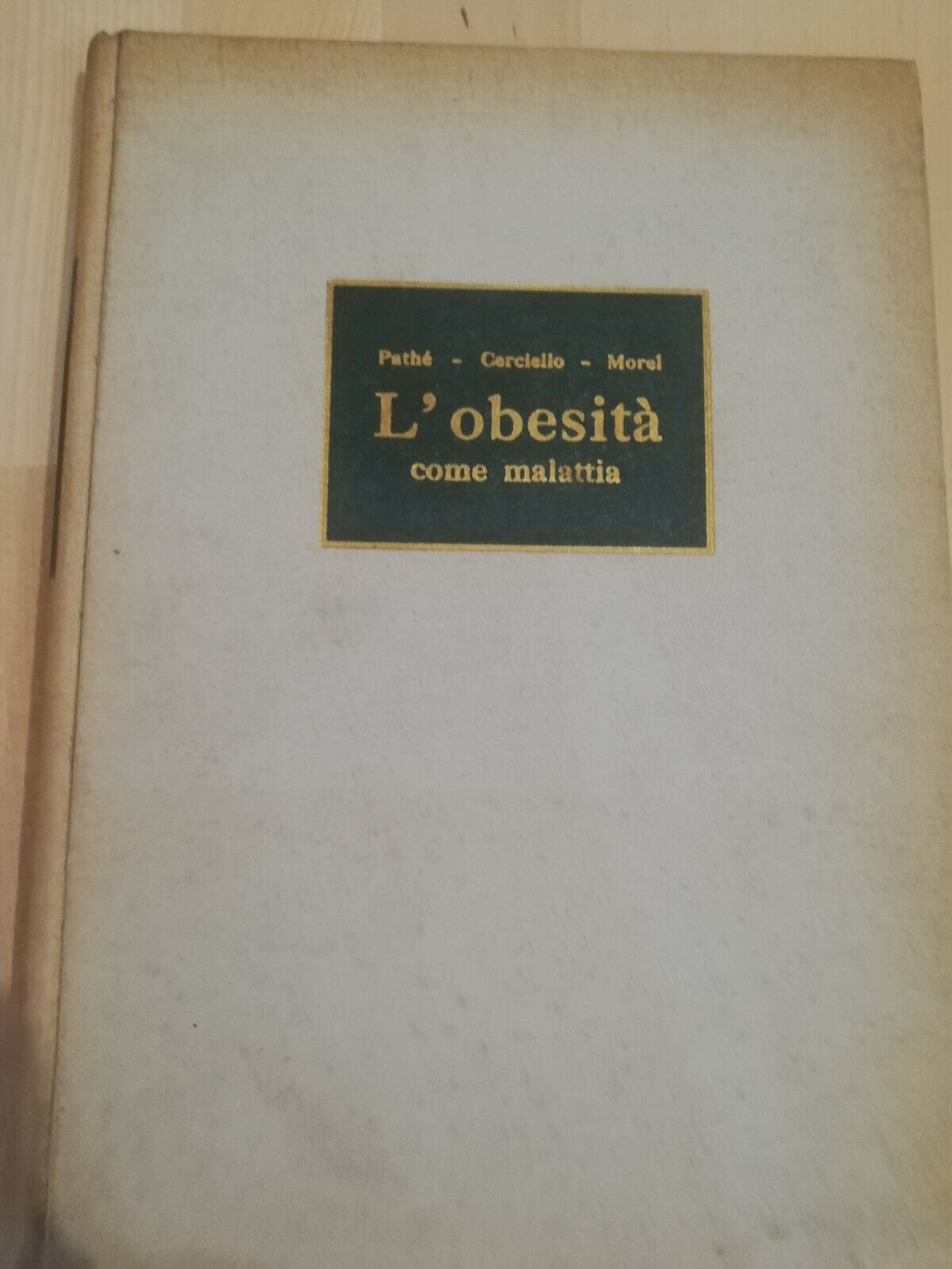 L'obesità come malattia, Pathé- Cerciello - Morel, Palombi, 1958