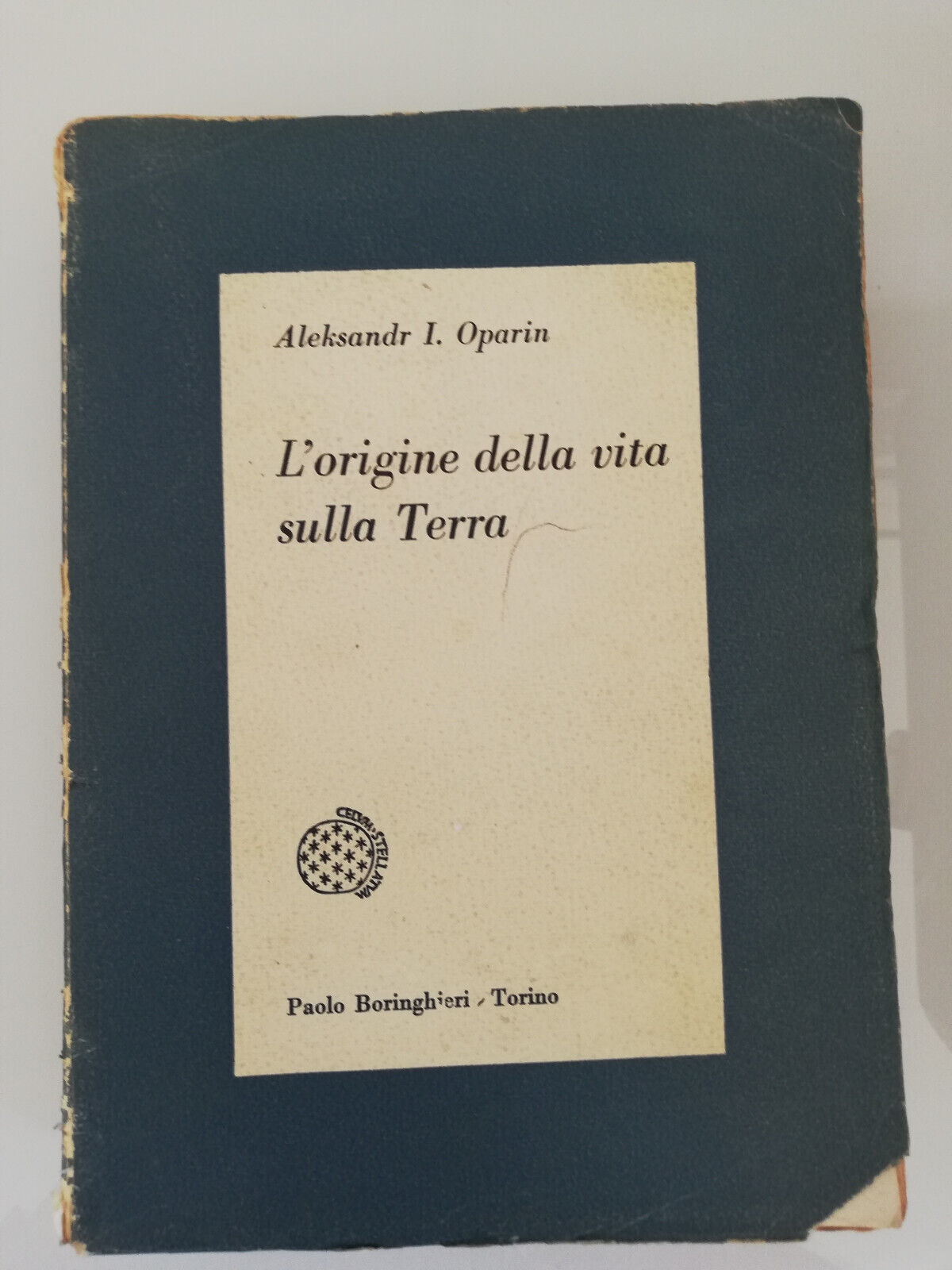 L'origine della vita sulla Terra, Alekandr I. Oparin, 1961, Boringhieri