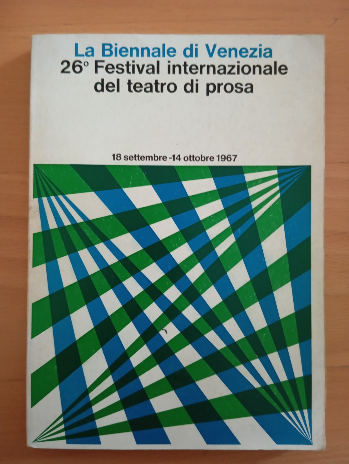 La Biennale di Venezia 26 festival internazionale teatro di prosa, …