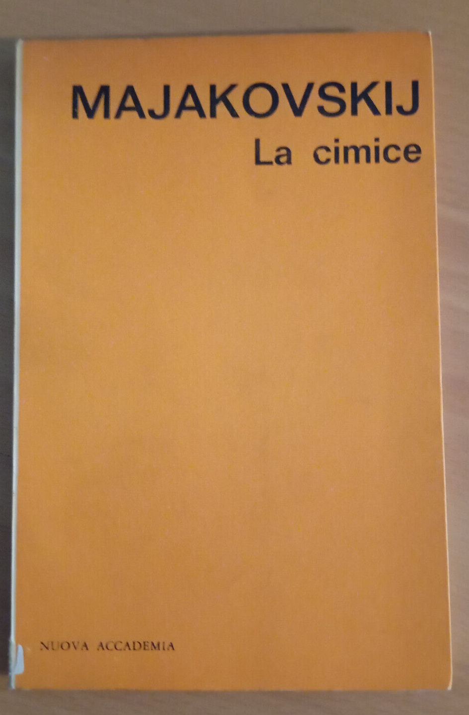 La cimice, Vladimir Majakovskij, Nuova Accademia, 1965