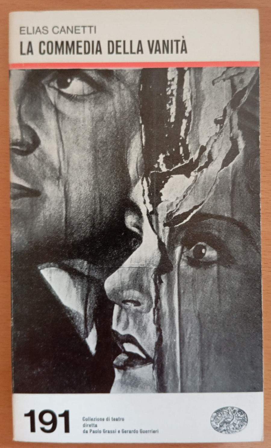 La commedia della vanità, Elias Canetti, Einaudi Teatro, 1975