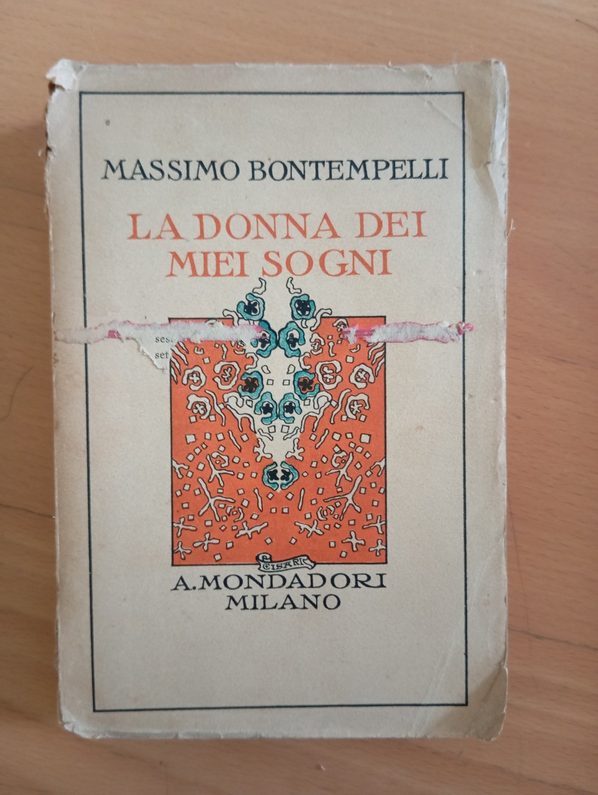 La donna dei miei sogni, Massimo Bontempelli, Mondadori, 1926