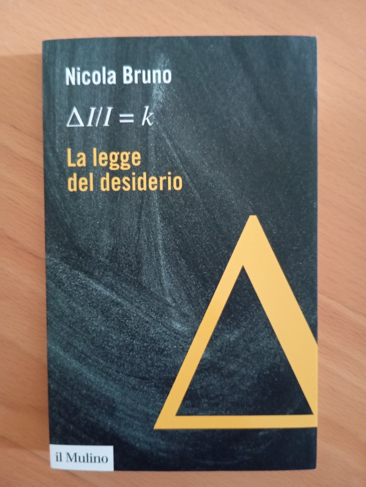 La legge del desiderio, Nicola Bruno, il Mulino, 2023