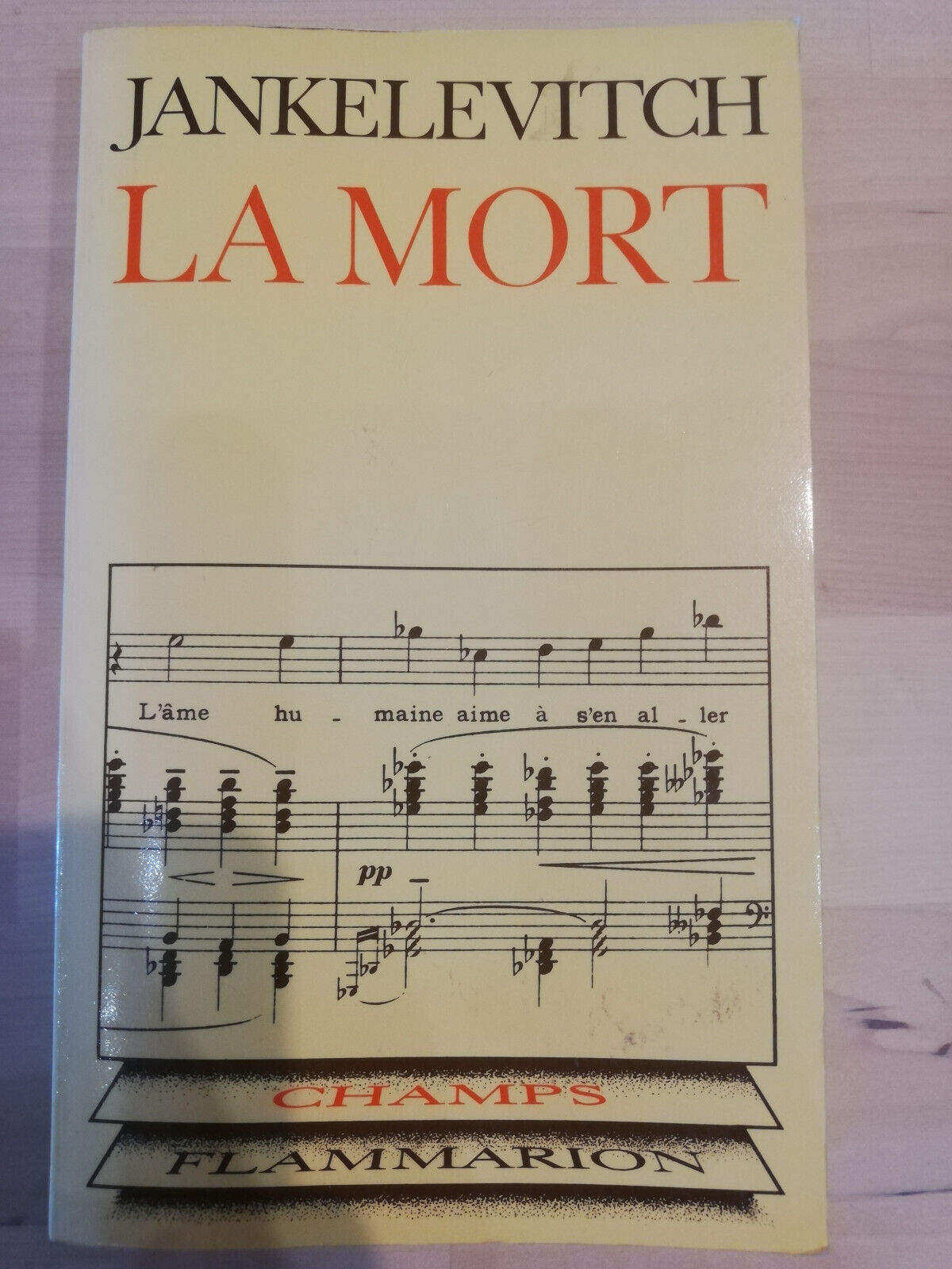 La mort, Vladimir Jankelevitch, Flammarion, 1977, in francese