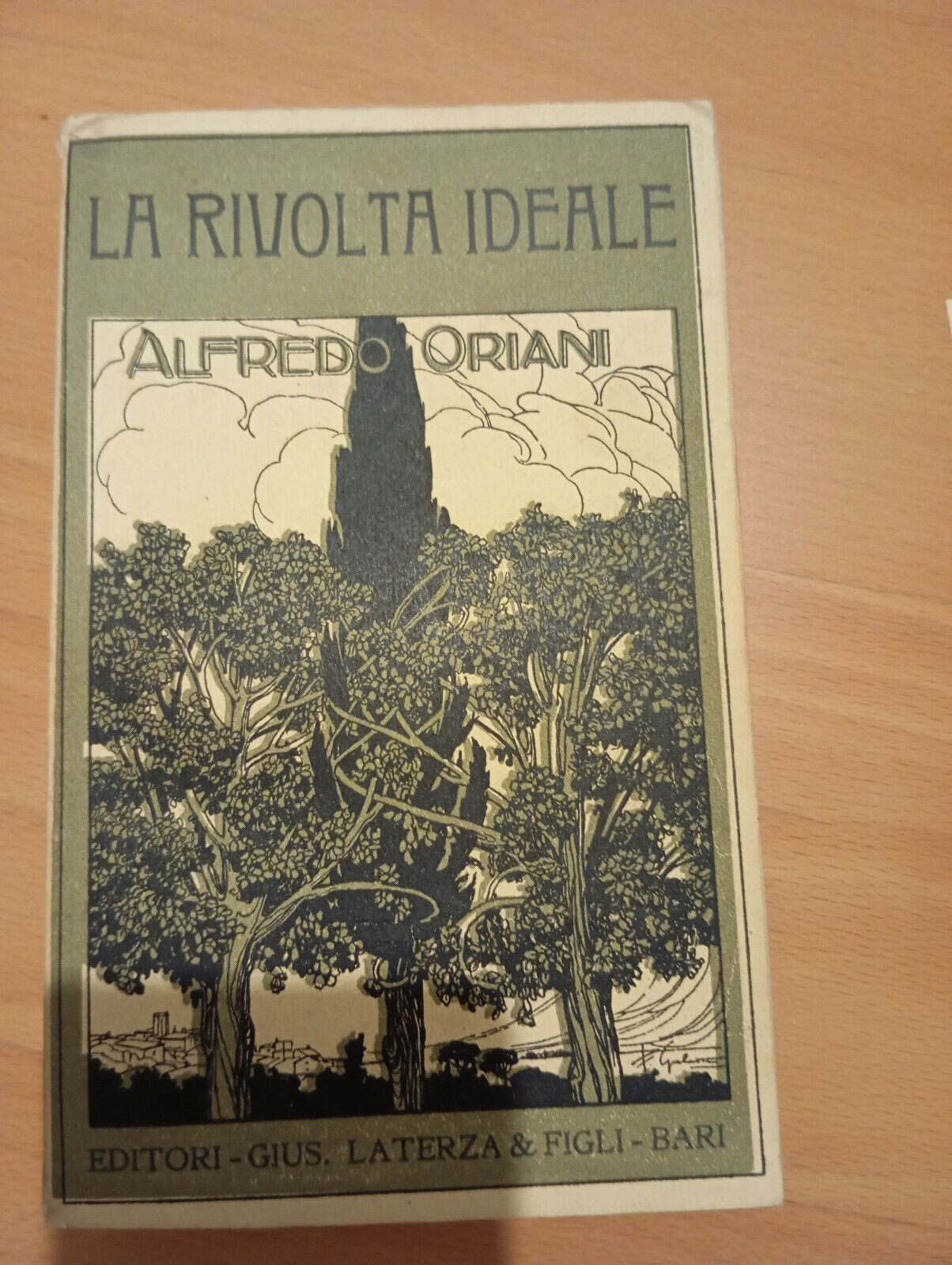 La rivolta ideale, Alfredo Oriani, Laterza, 1918