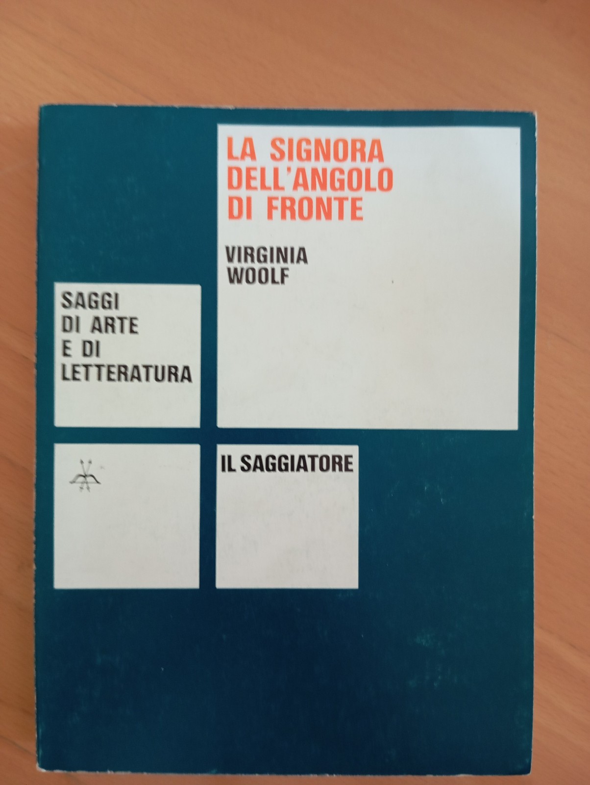La signora dell'angolo di fronte, Virginia Woolf, 1979, Il Saggiatore