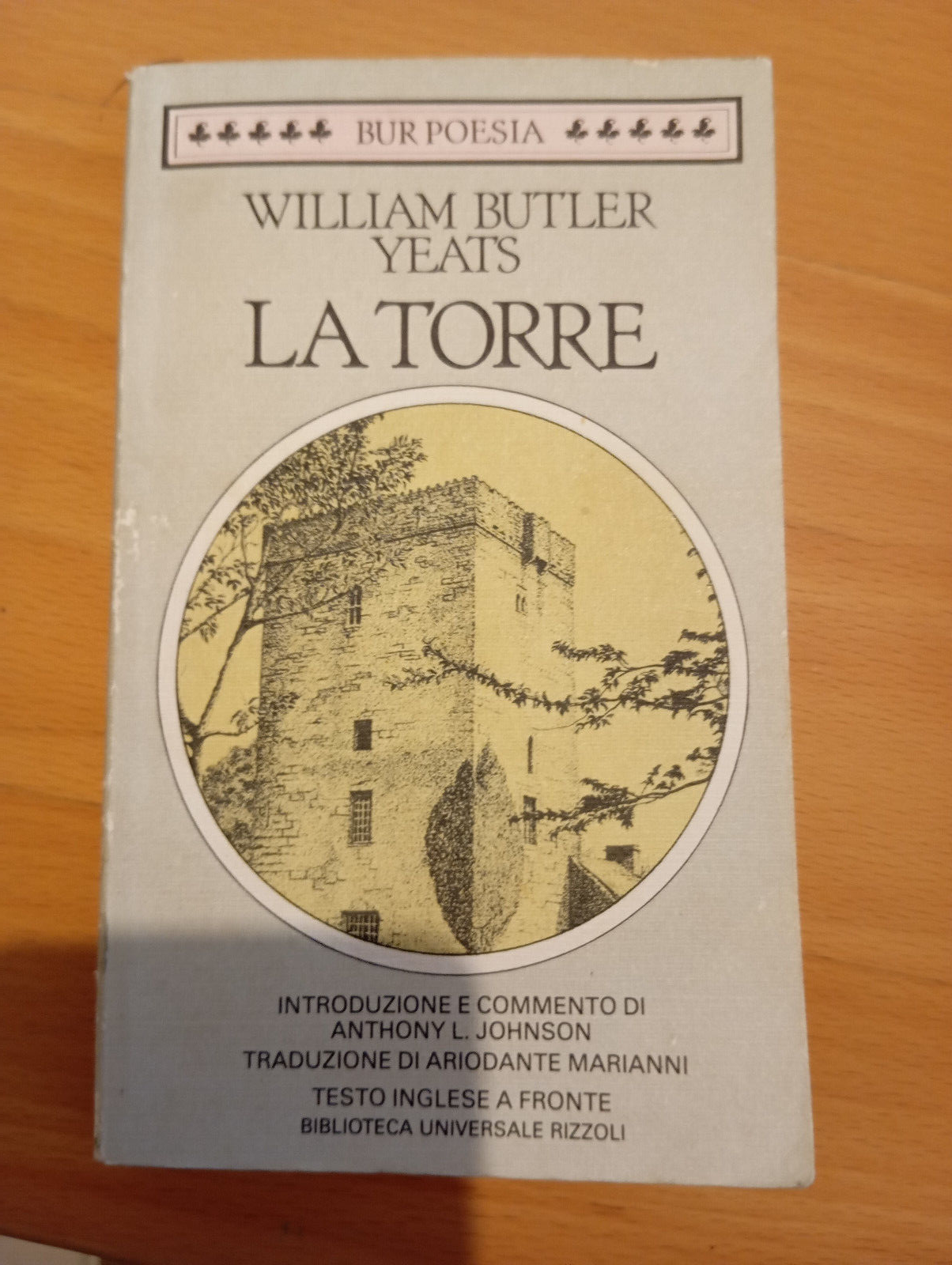 La torre, William Butler Yeats, Testo inglese a fronte, BUR …