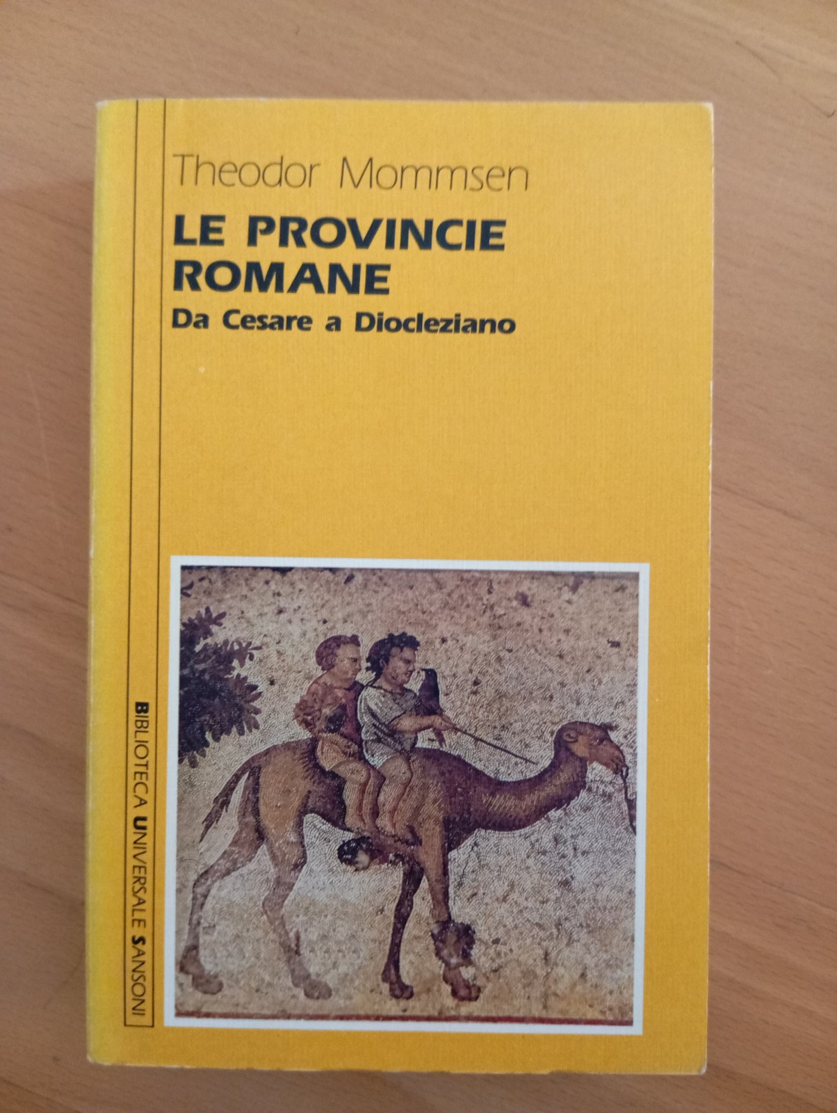 Le provincie romane. Da Cesare a Diocleziano, Theodor Mommsen, Sansoni, …