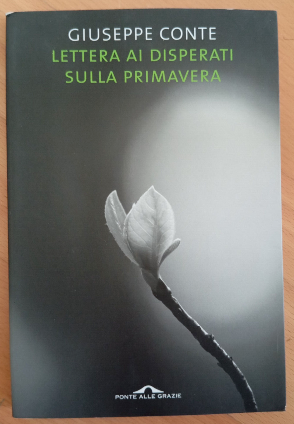 Lettera ai disperati sulla primavera, Giuseppe Conte, Ponte alle Grazie, …