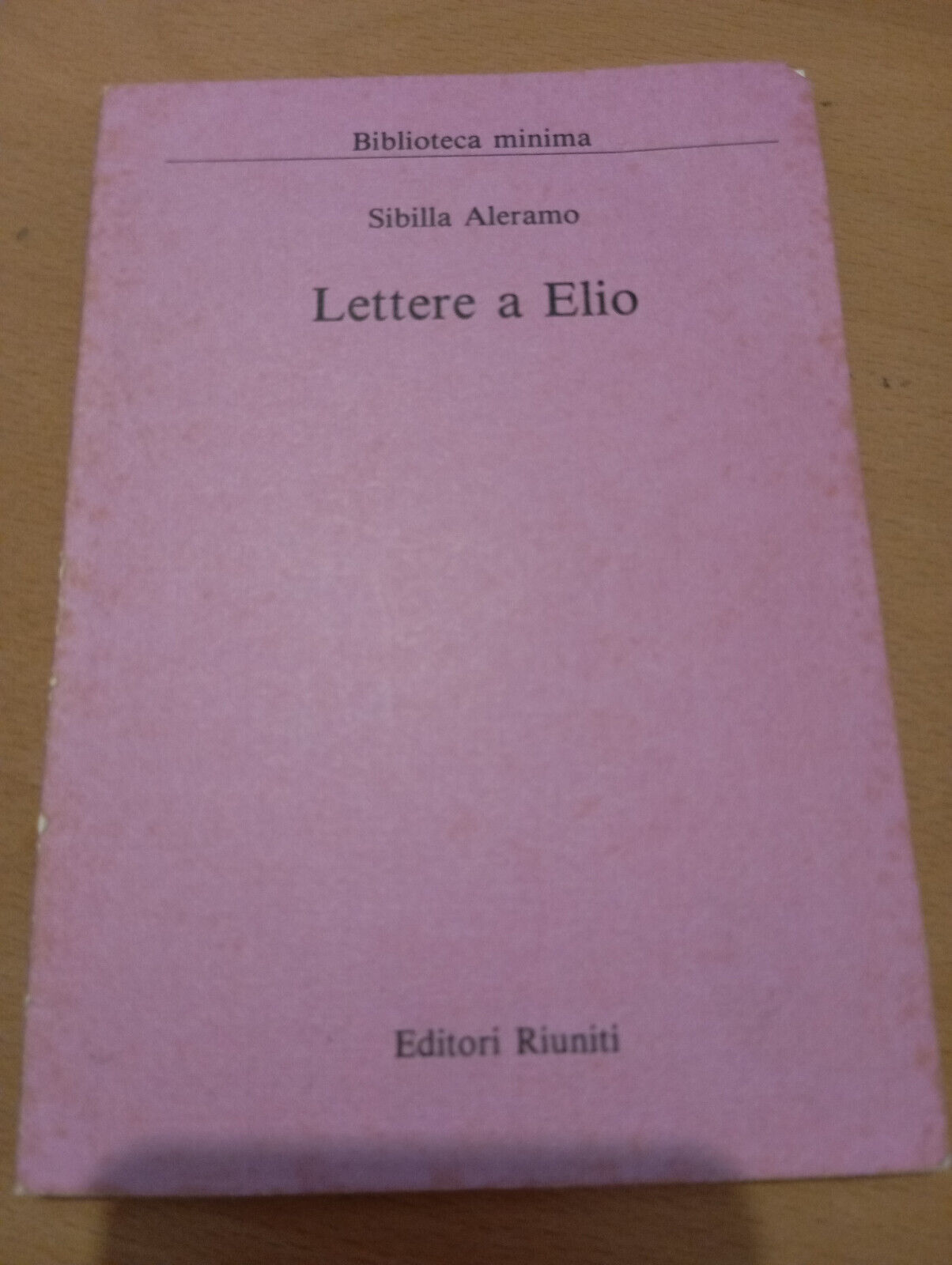 Lettere a Elio, Sibilla Aleramo, prefazione di Mario Luzi, Editori …