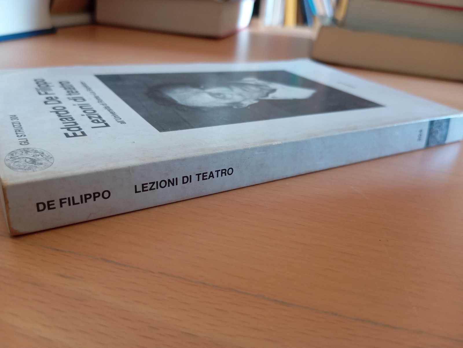 Lezioni di teatro alla Sapienza, Eduardo De Filippo, Einaudi, 1986