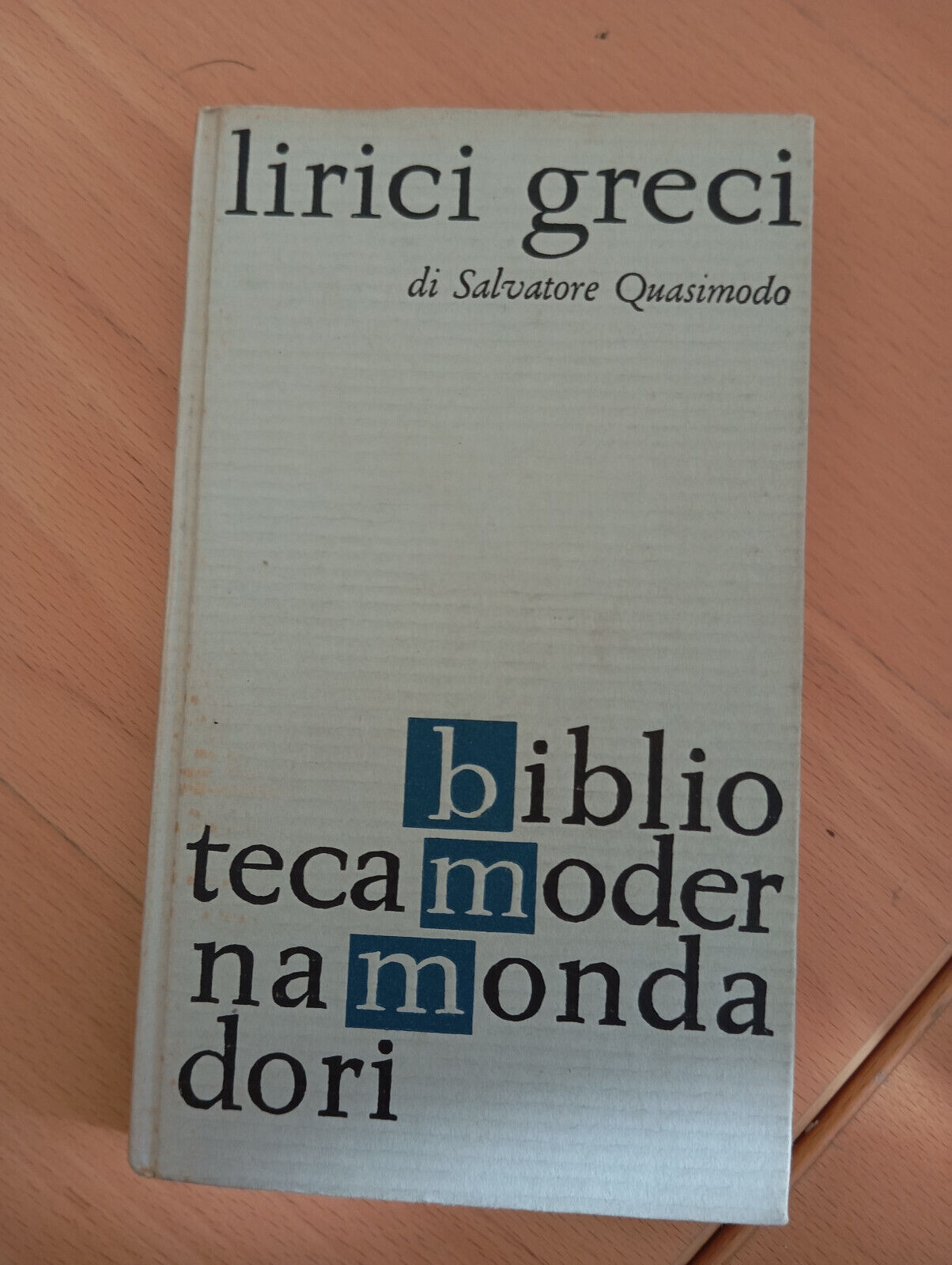 Lirici greci, Salvatore Quasimodo, BMM Mondadori, 1962