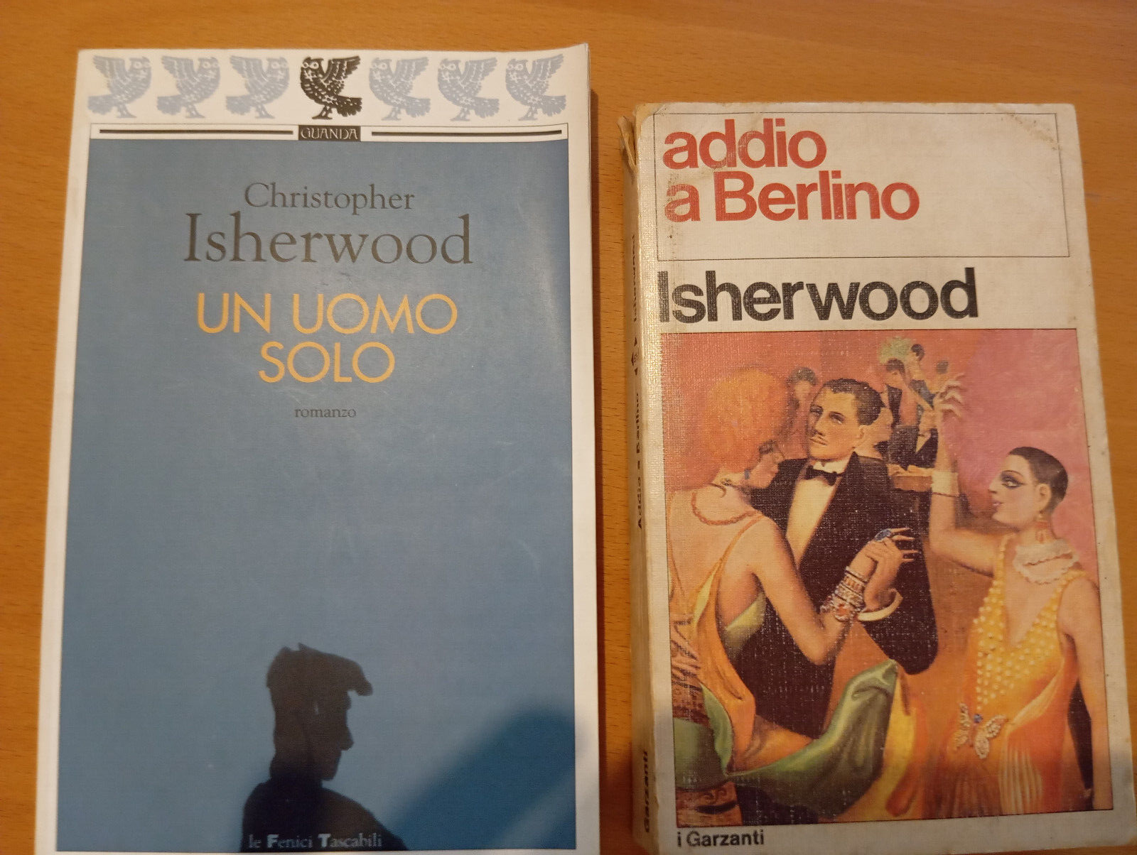 Lotto 2 libri di Christopher Isherwood, Un uomo solo, Addio …