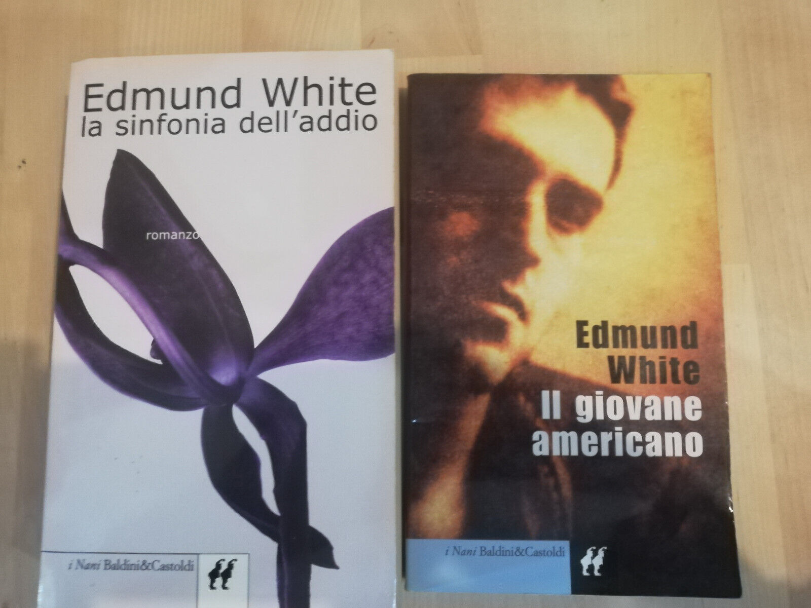 Lotto 2 libri Edmund White, Sinfonia dell'addio, Il giovane americano