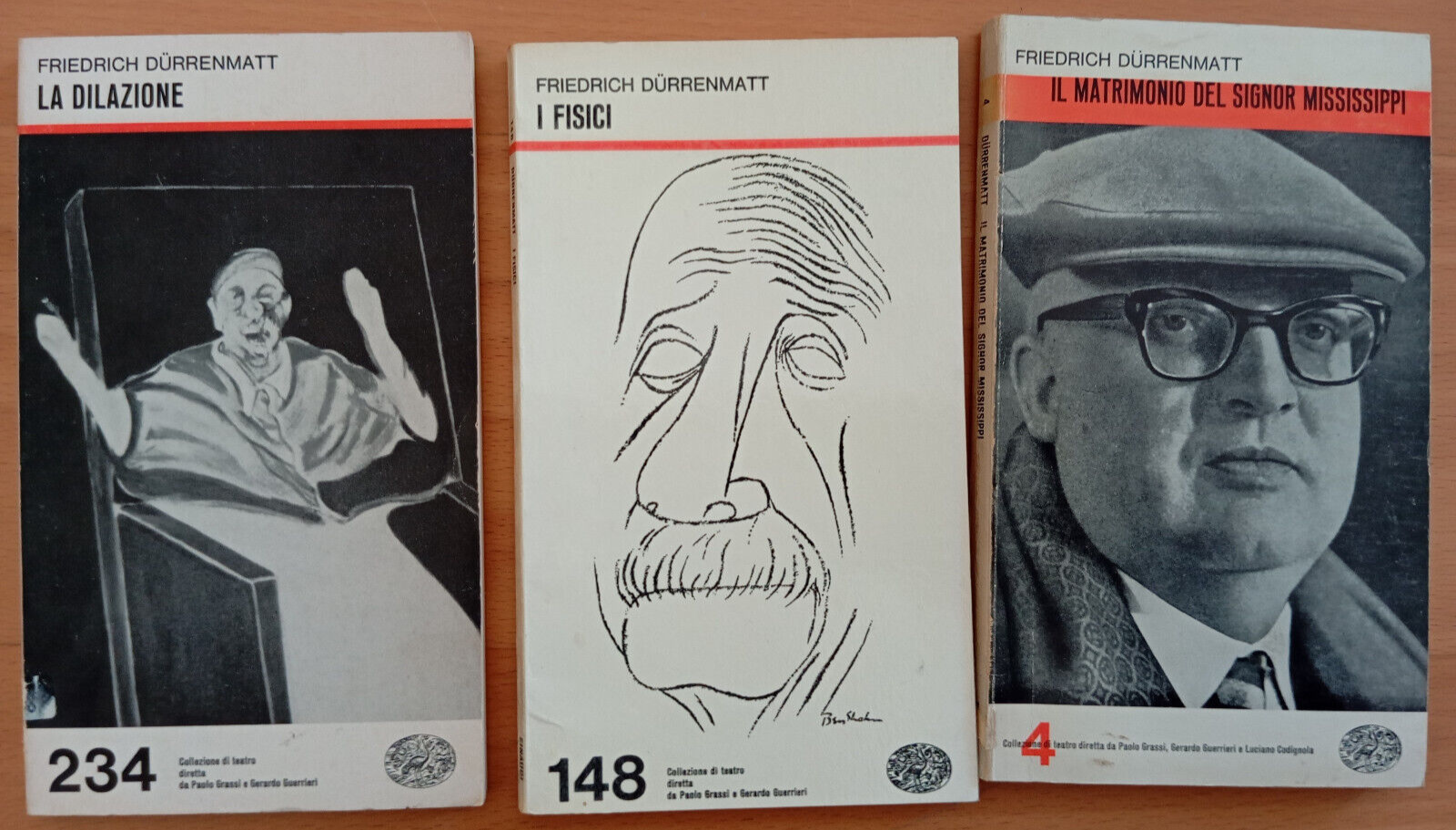 Lotto 3 libri F. Durrenmatt Einaudi teatro, La dilazione, I …