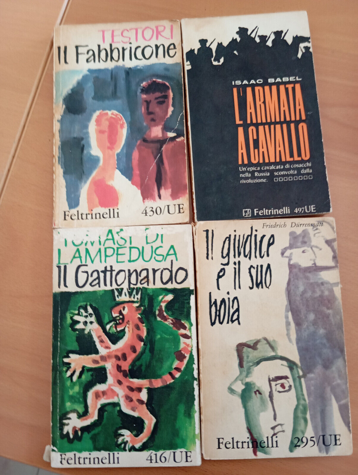 Lotto 4 vol. Feltrinelli anni 60, Testori, Durrenmatt, Babel, per …